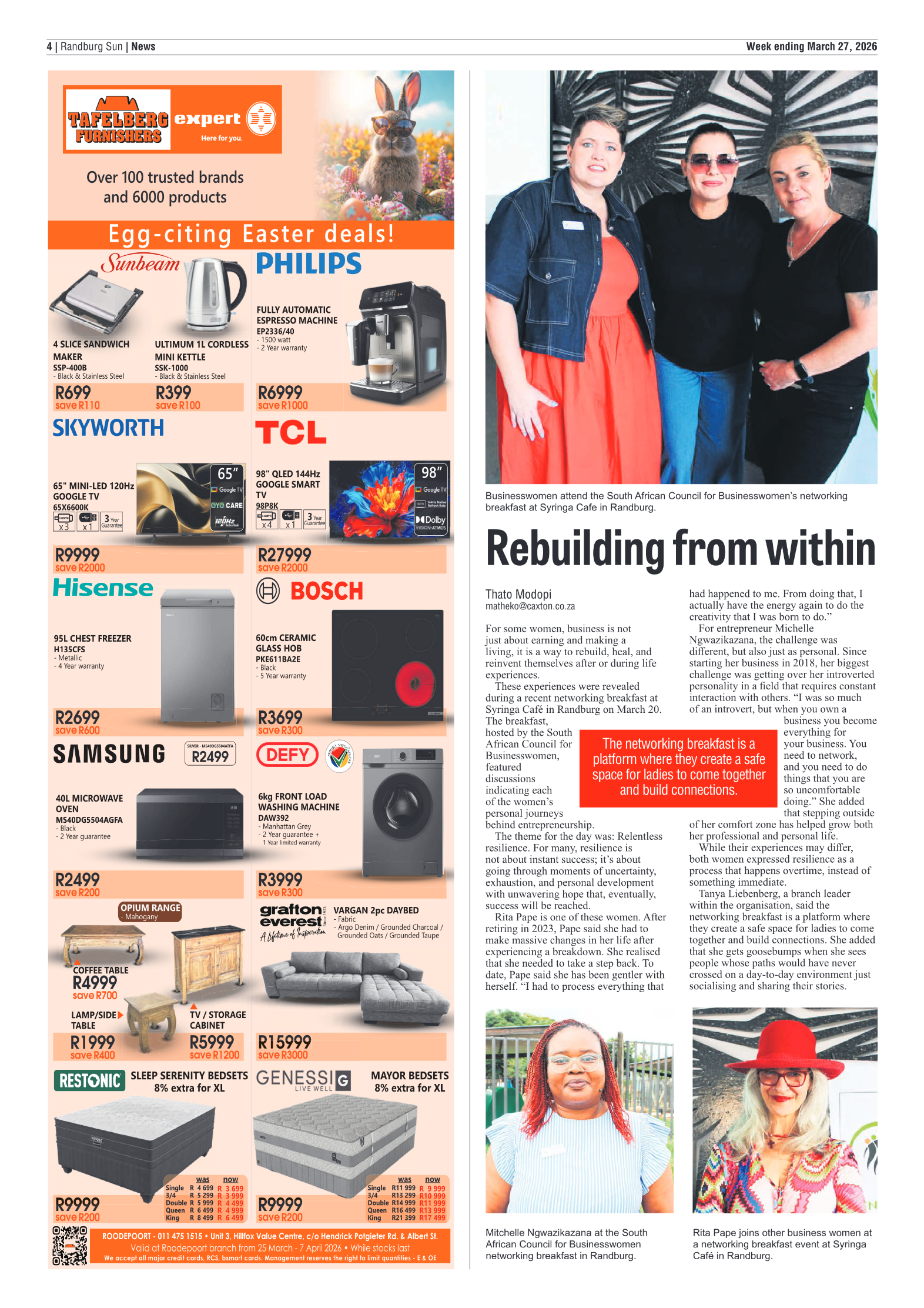 Randburg Sun 27 March 2026 page 4