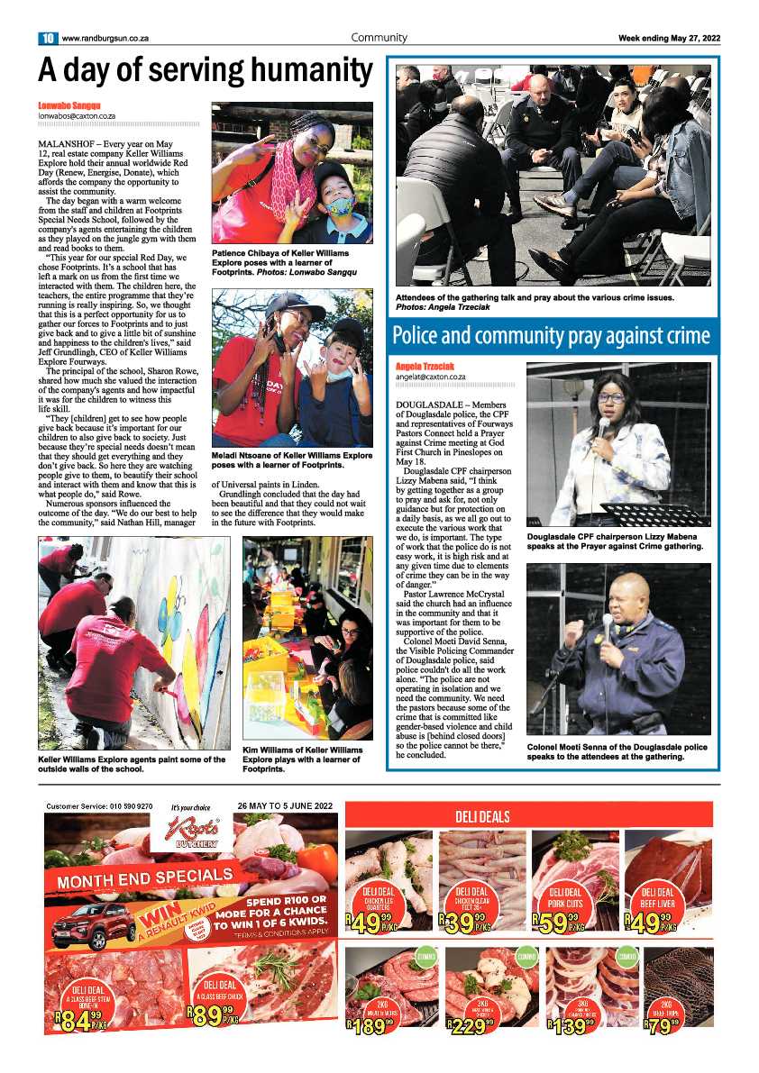 Randburg Sun 27 May 2022 page 10