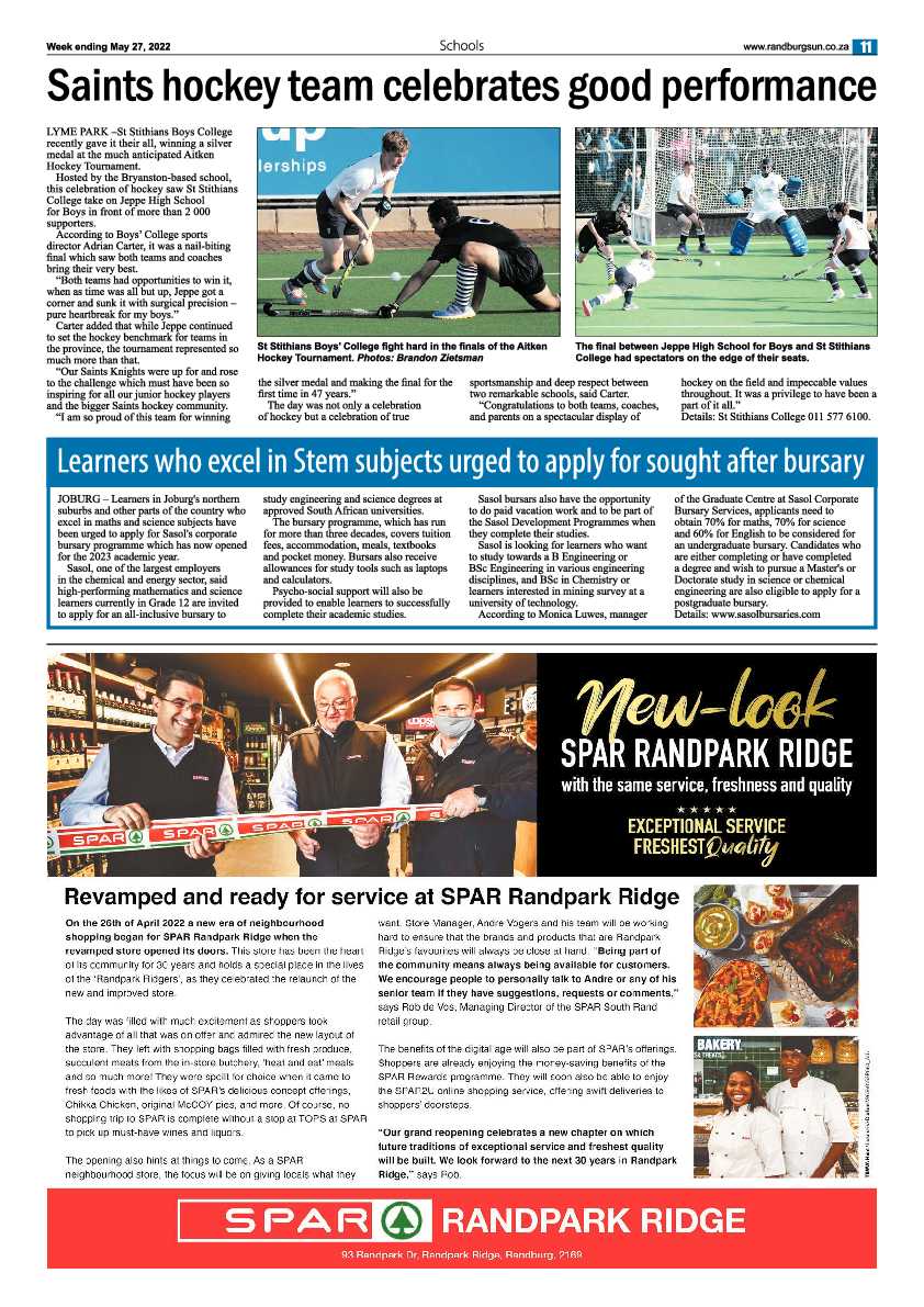 Randburg Sun 27 May 2022 page 11