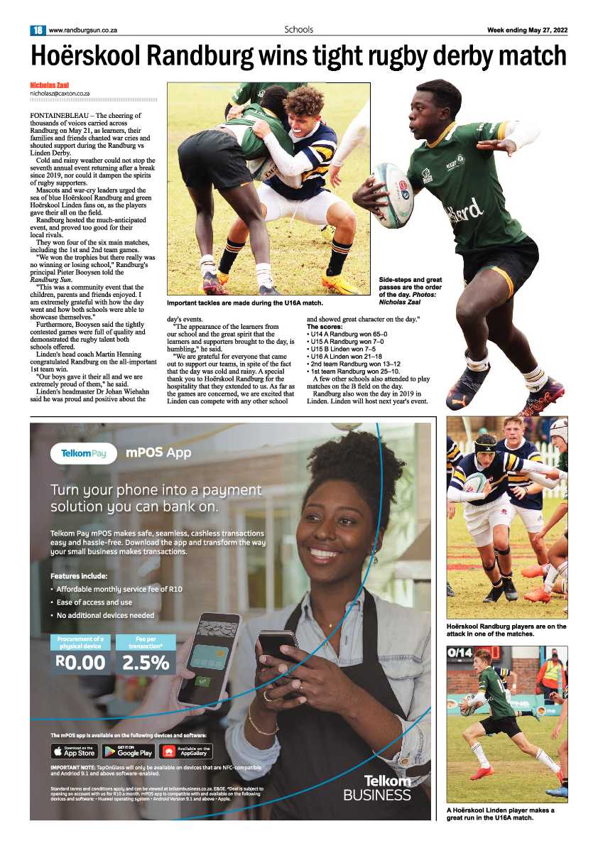 Randburg Sun 27 May 2022 page 18