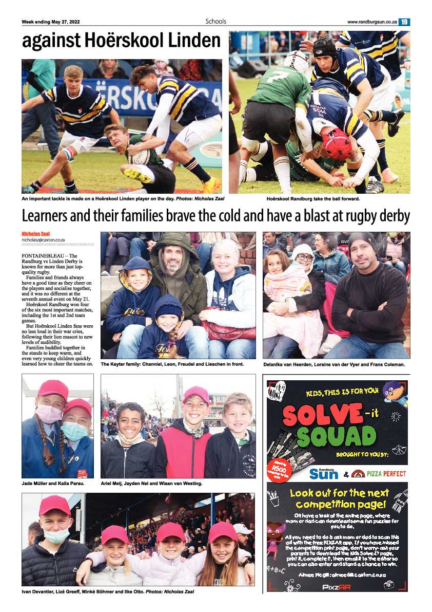 Randburg Sun 27 May 2022 page 19