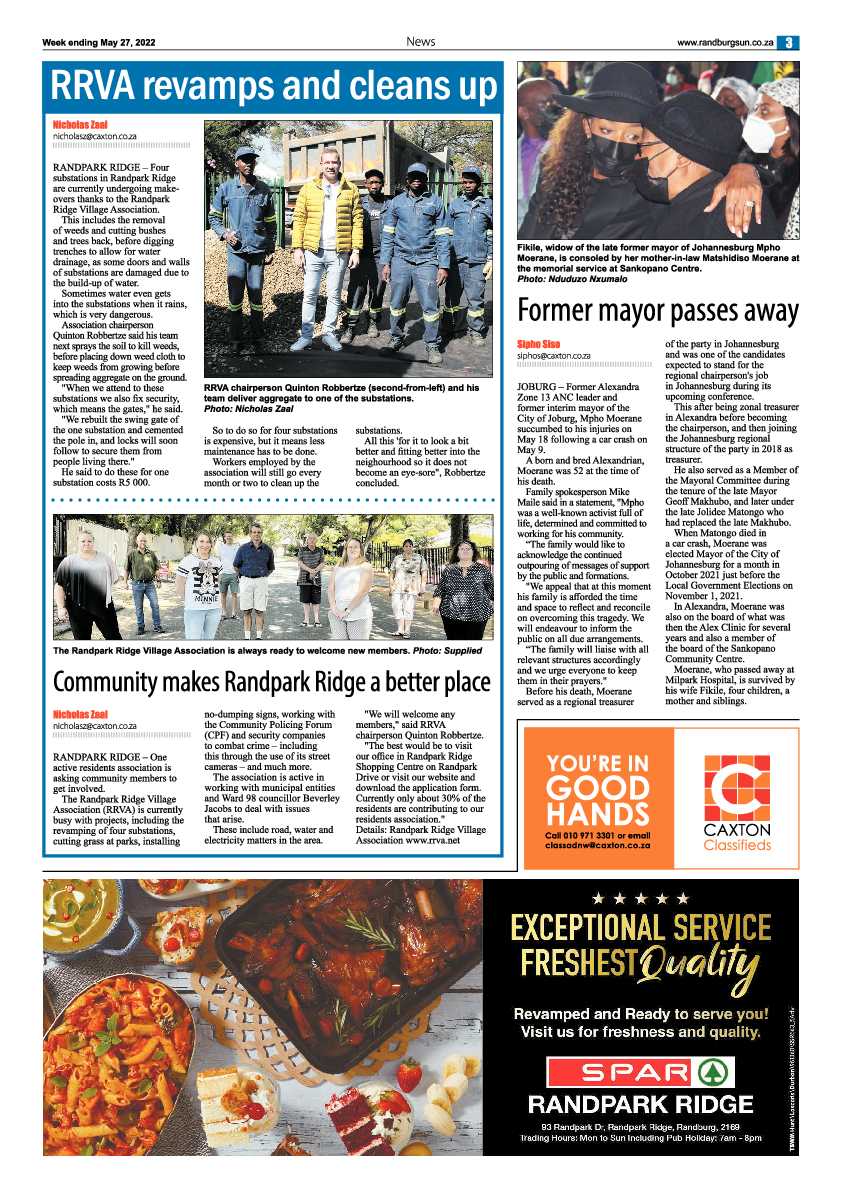 Randburg Sun 27 May 2022 page 3