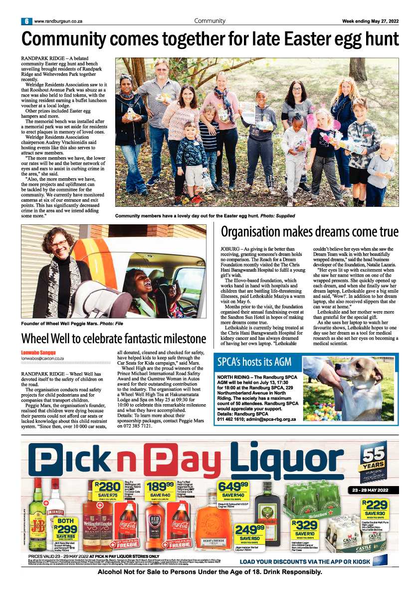 Randburg Sun 27 May 2022 page 6