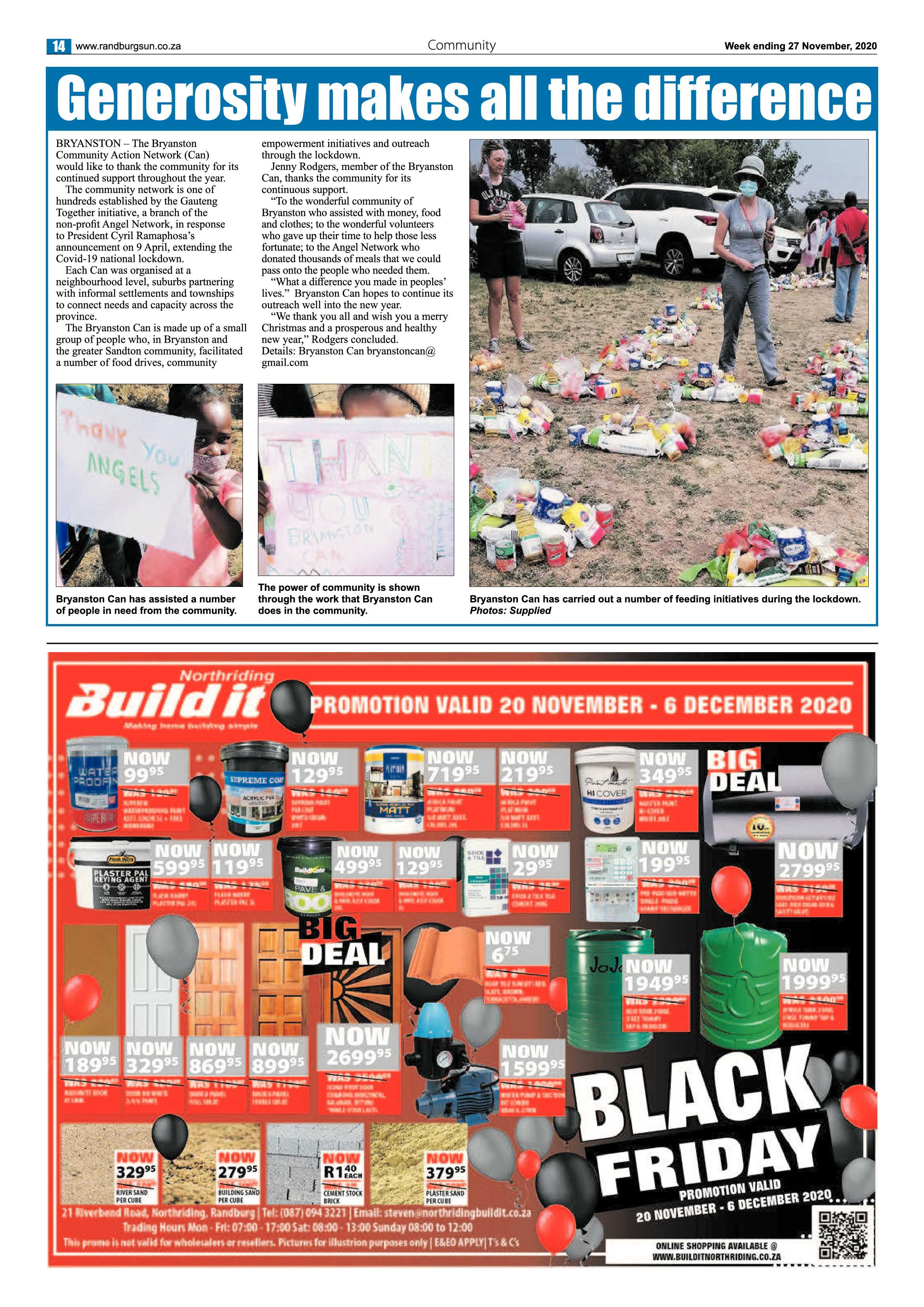 Randburg Sun 27 November 2020 page 14
