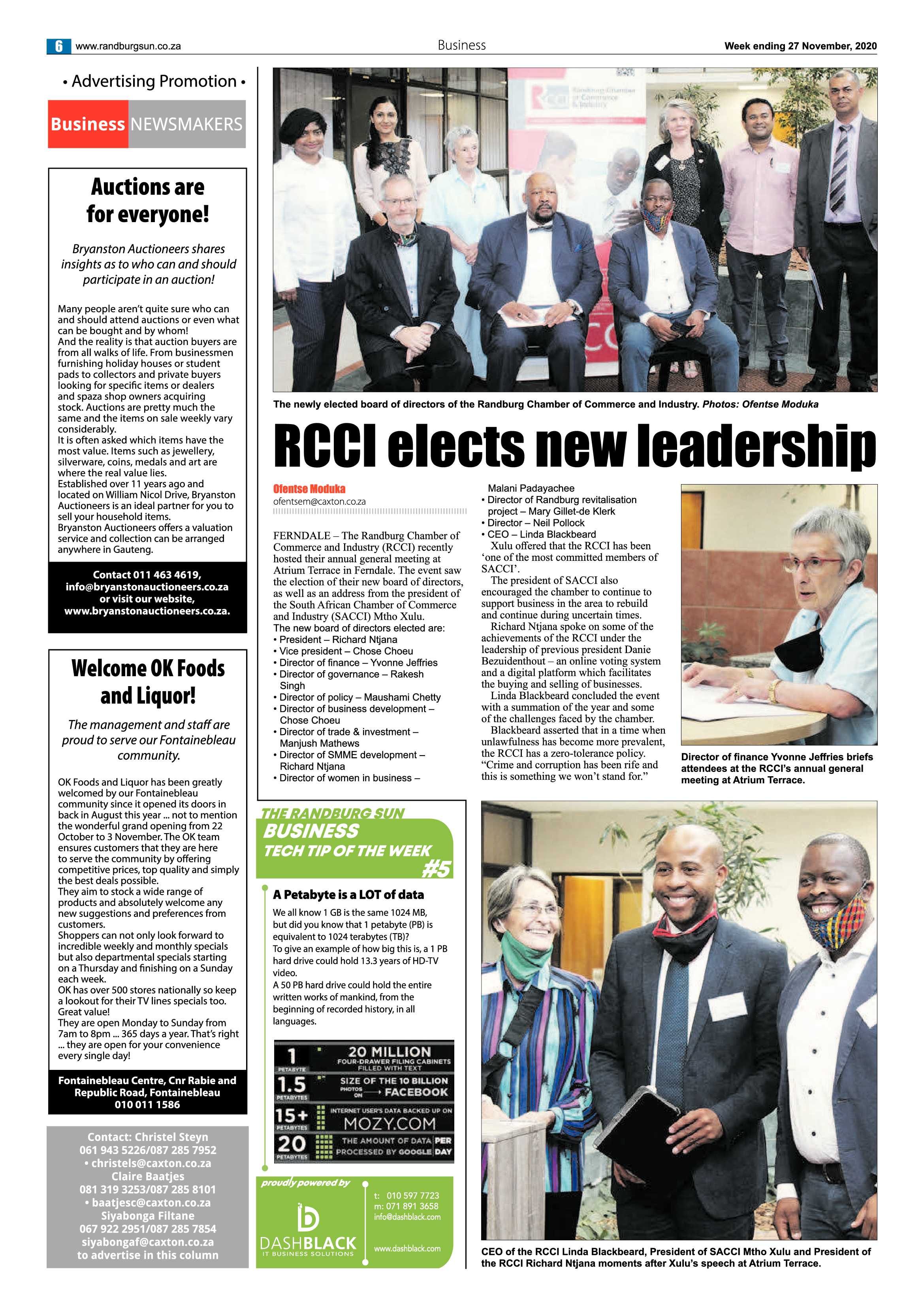 Randburg Sun 27 November 2020 page 6