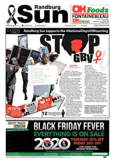 Randburg Sun 27 November 2020