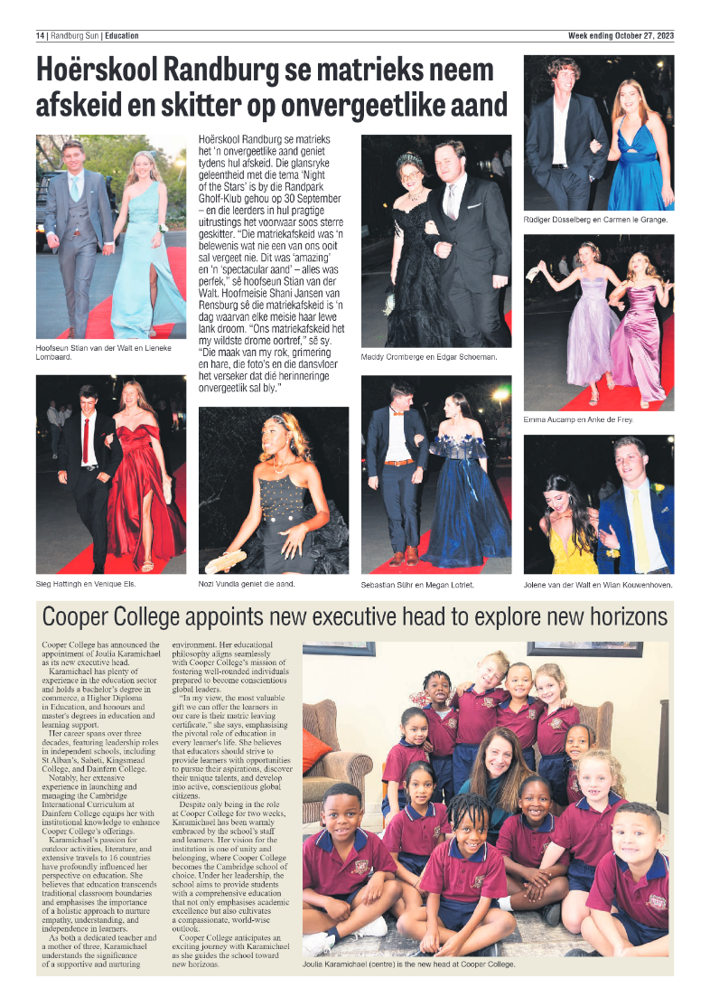 Randburg Sun 27 October 2023 page 14