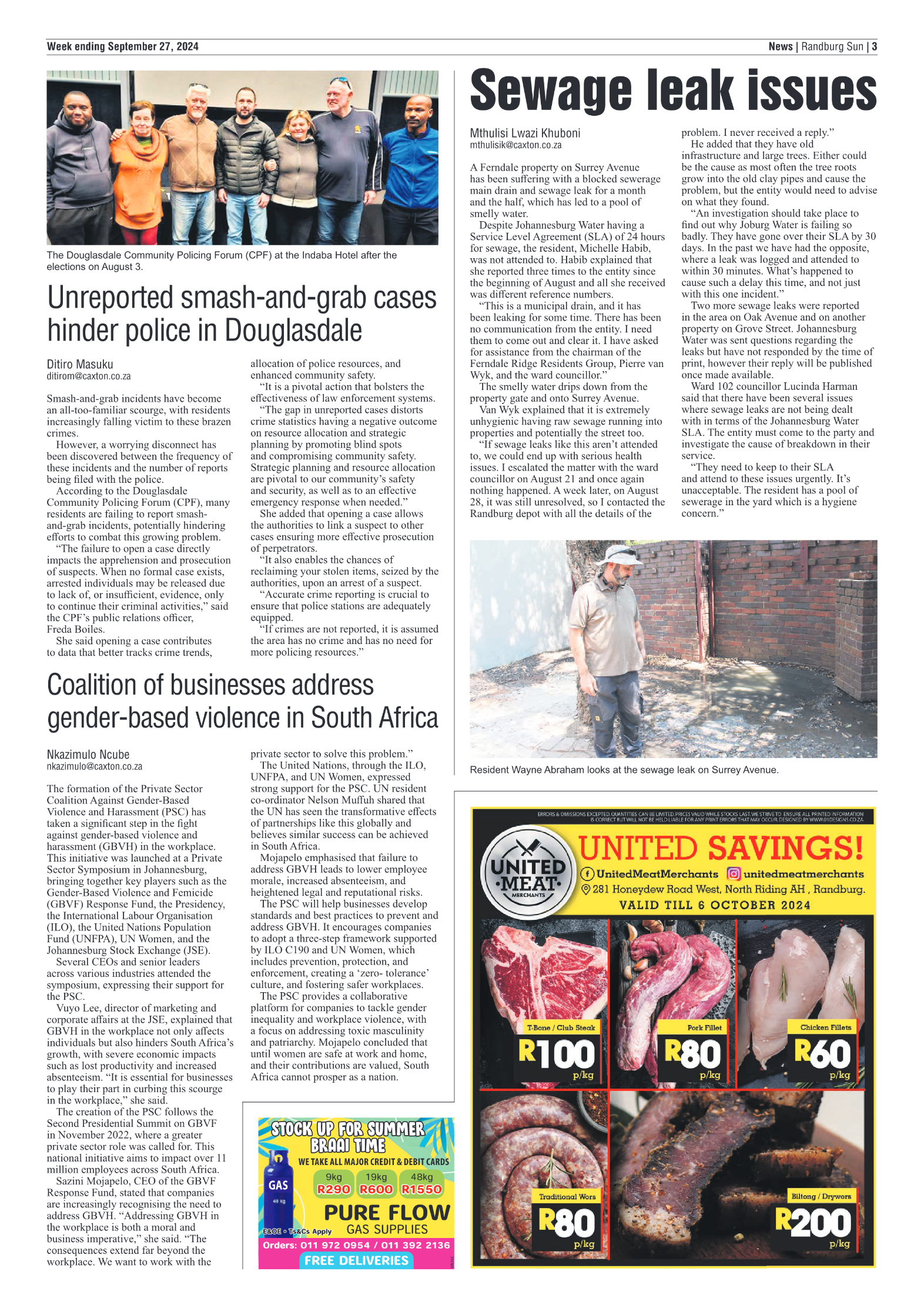 Randburg Sun 27 September 2024 page 3