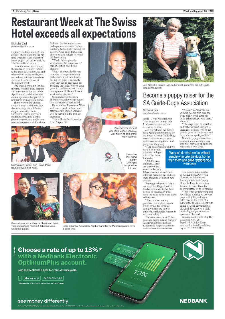 Randburg Sun 28 April 2023 page 10