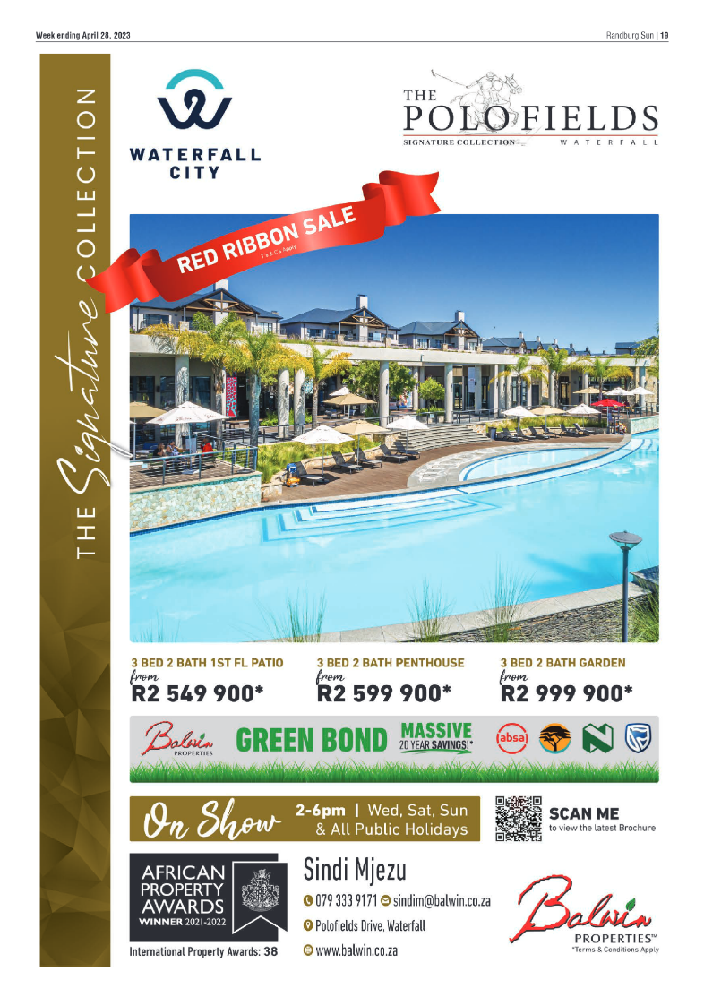 Randburg Sun 28 April 2023 page 19