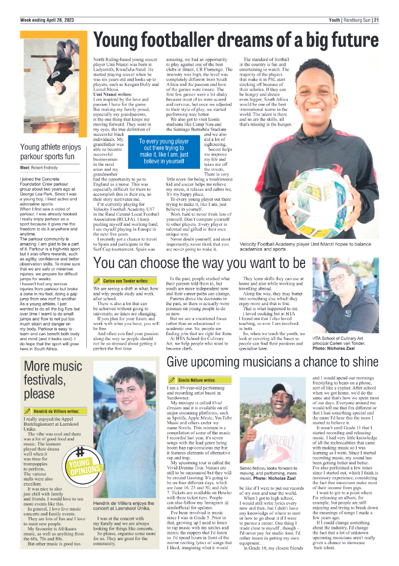 Randburg Sun 28 April 2023 page 21