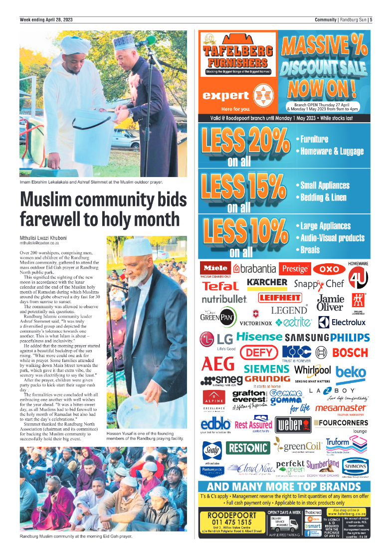 Randburg Sun 28 April 2023 page 5