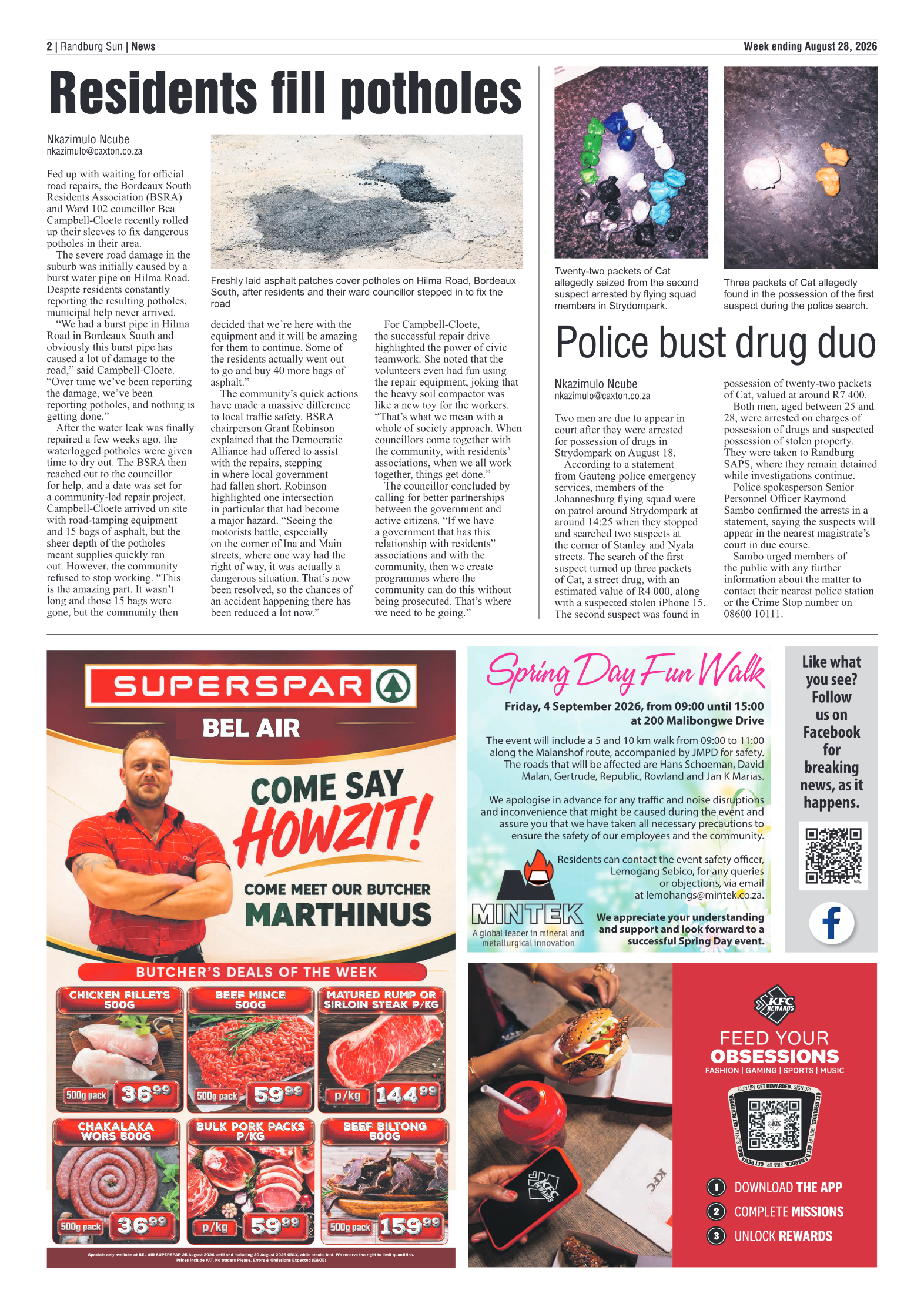 Randburg Sun 28 August 2026 page 2