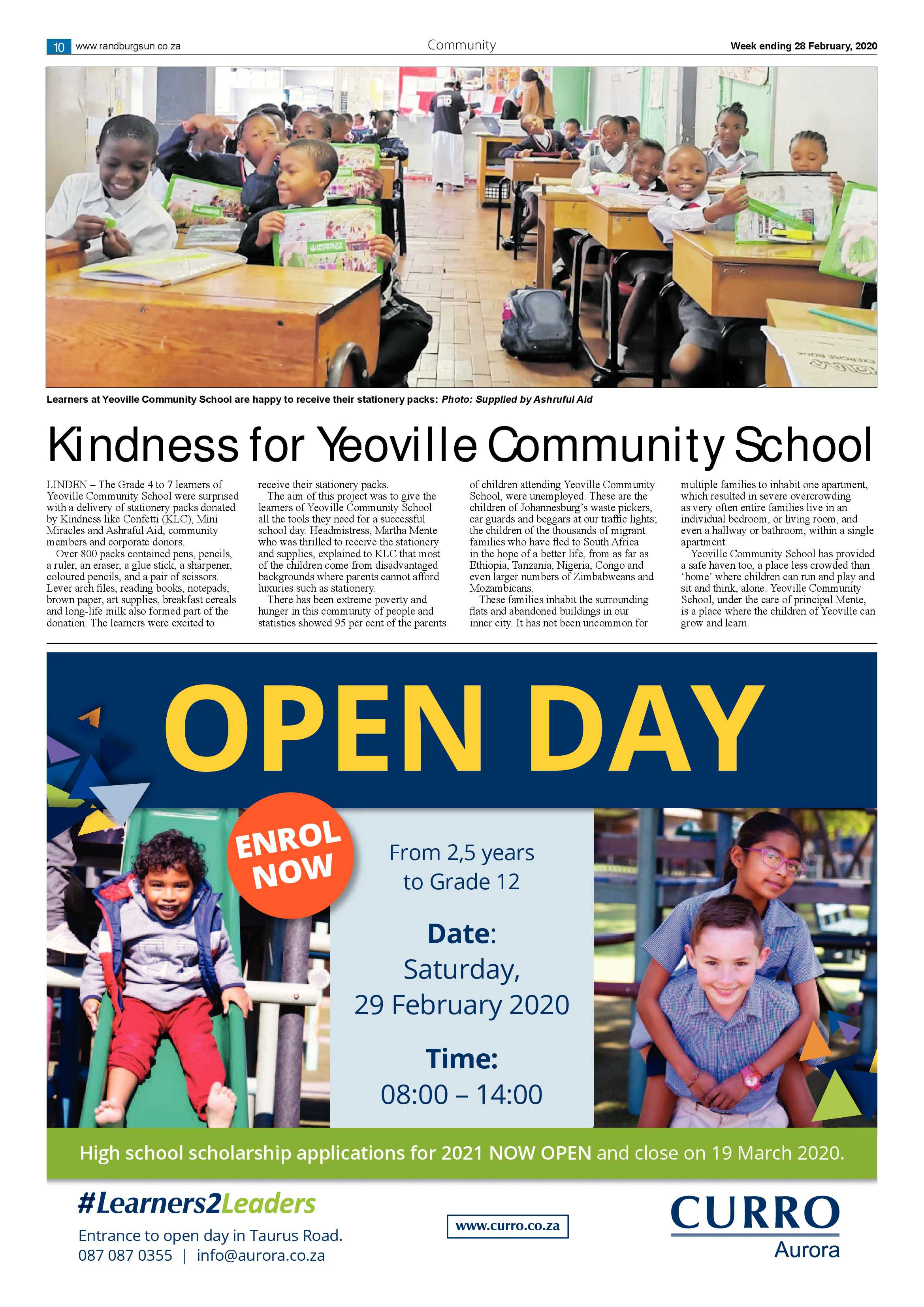 Randburg Sun 28 February 2020 page 10