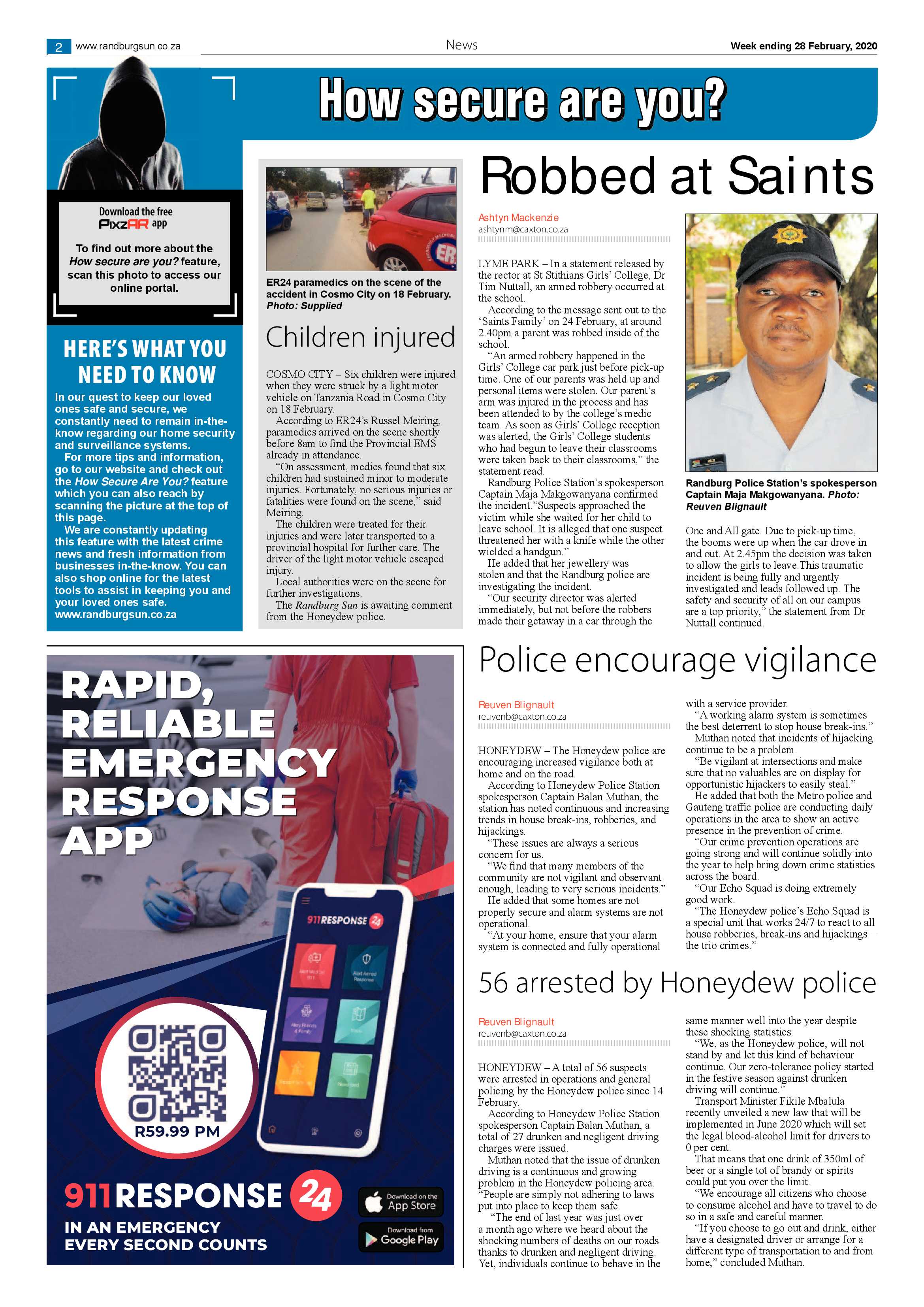Randburg Sun 28 February 2020 page 2