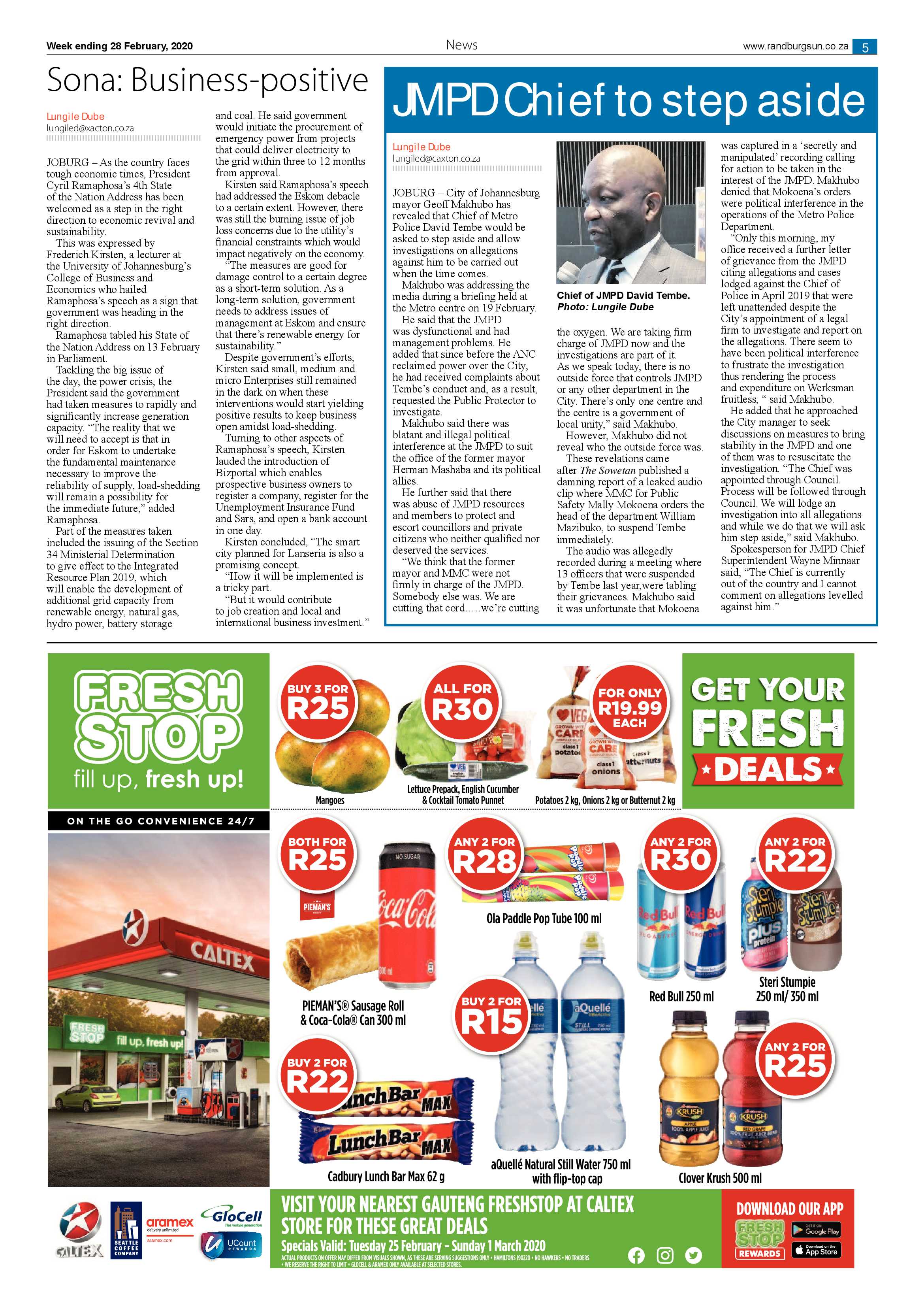 Randburg Sun 28 February 2020 page 5