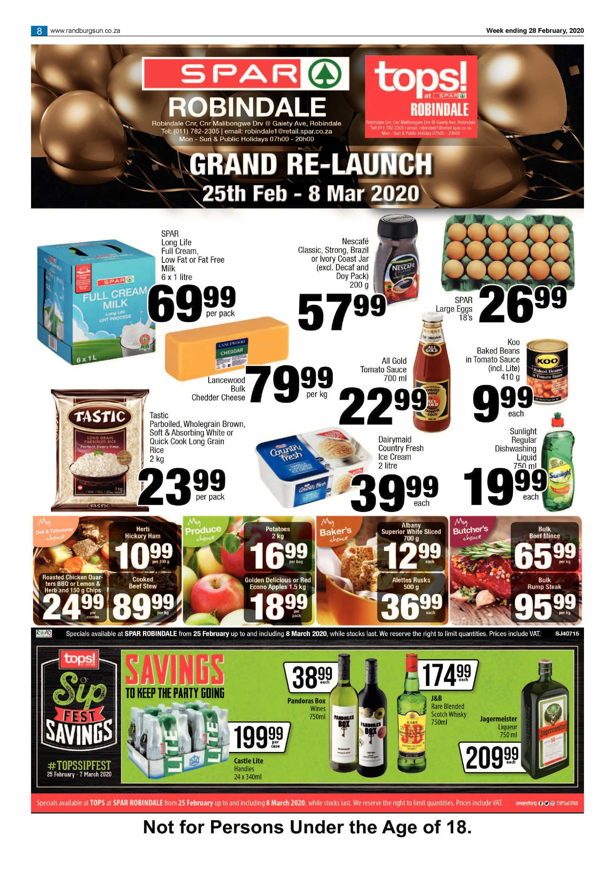 Randburg Sun 28 February 2020 page 8