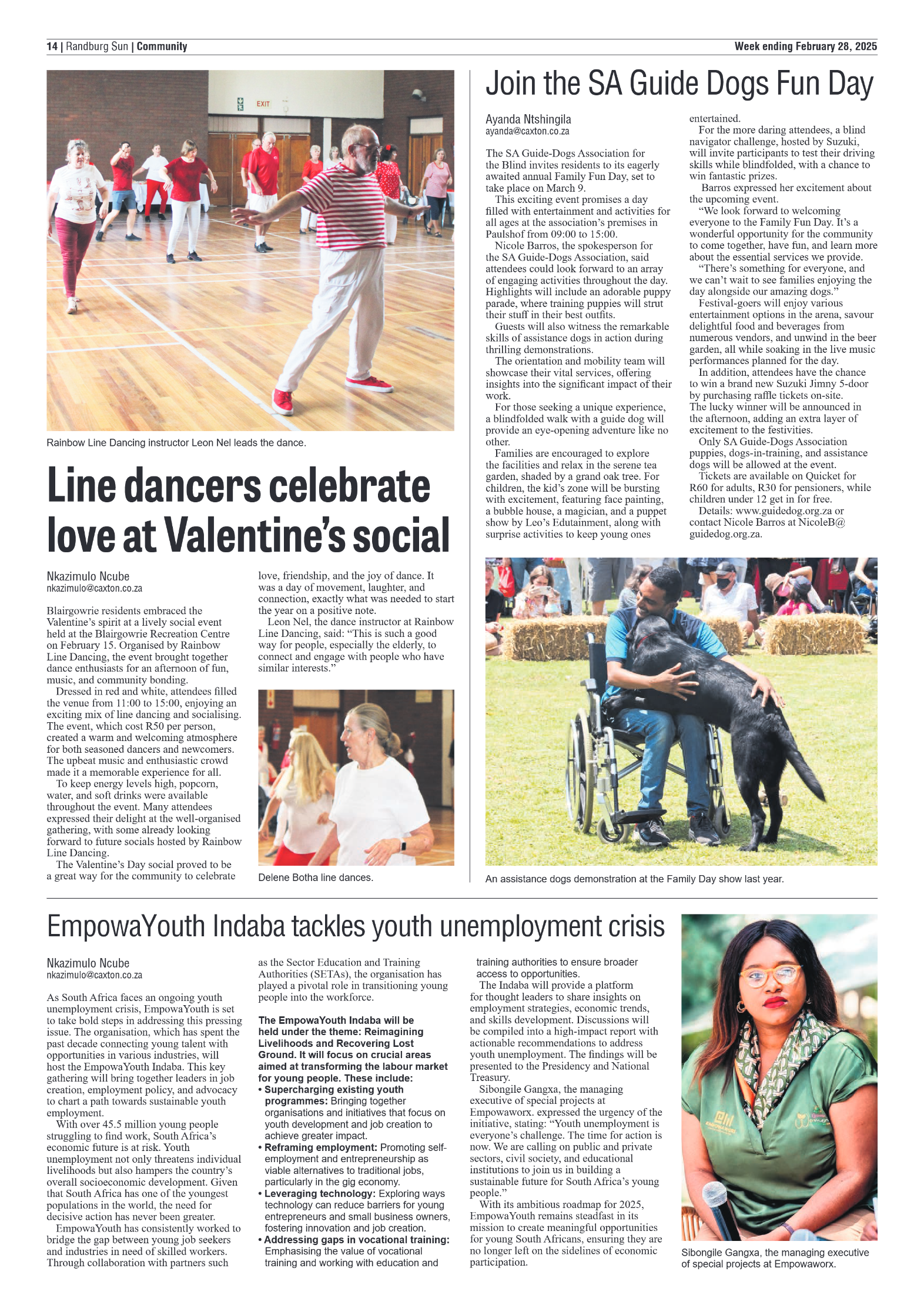 Randburg Sun 28 February 2025 page 14
