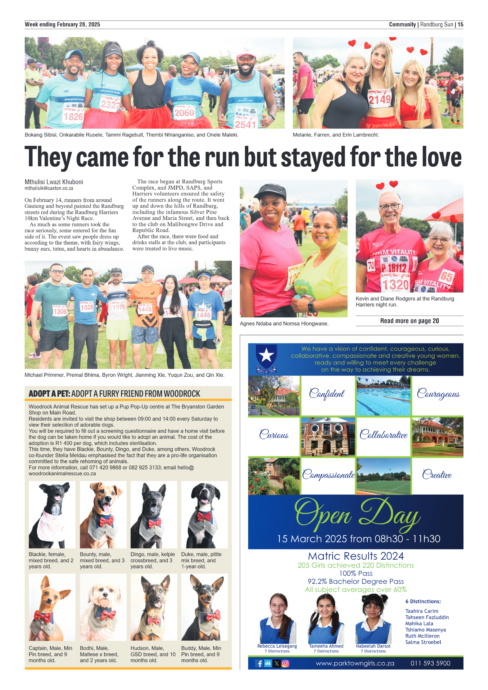 Randburg Sun 28 February 2025 page 15