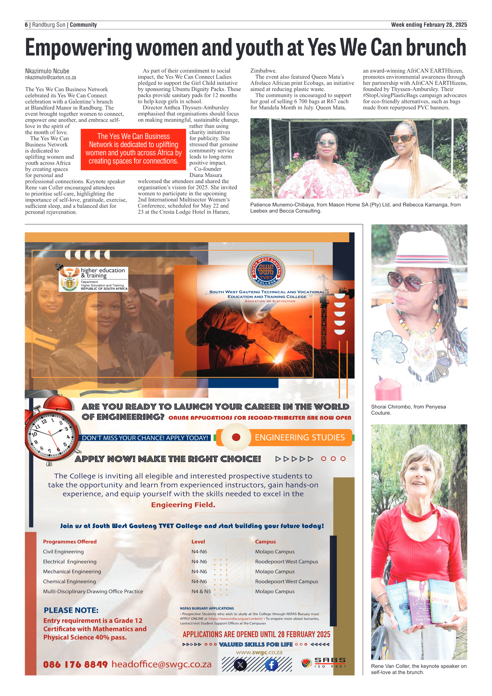 Randburg Sun 28 February 2025 page 6