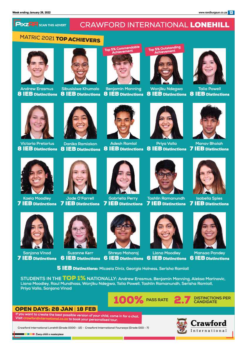 Randburg Sun 28 January 2022 page 13