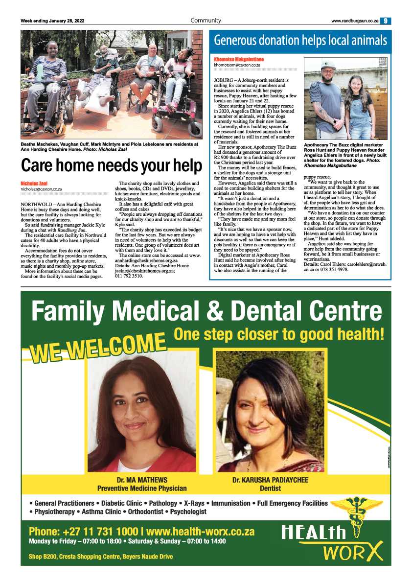 Randburg Sun 28 January 2022 page 9