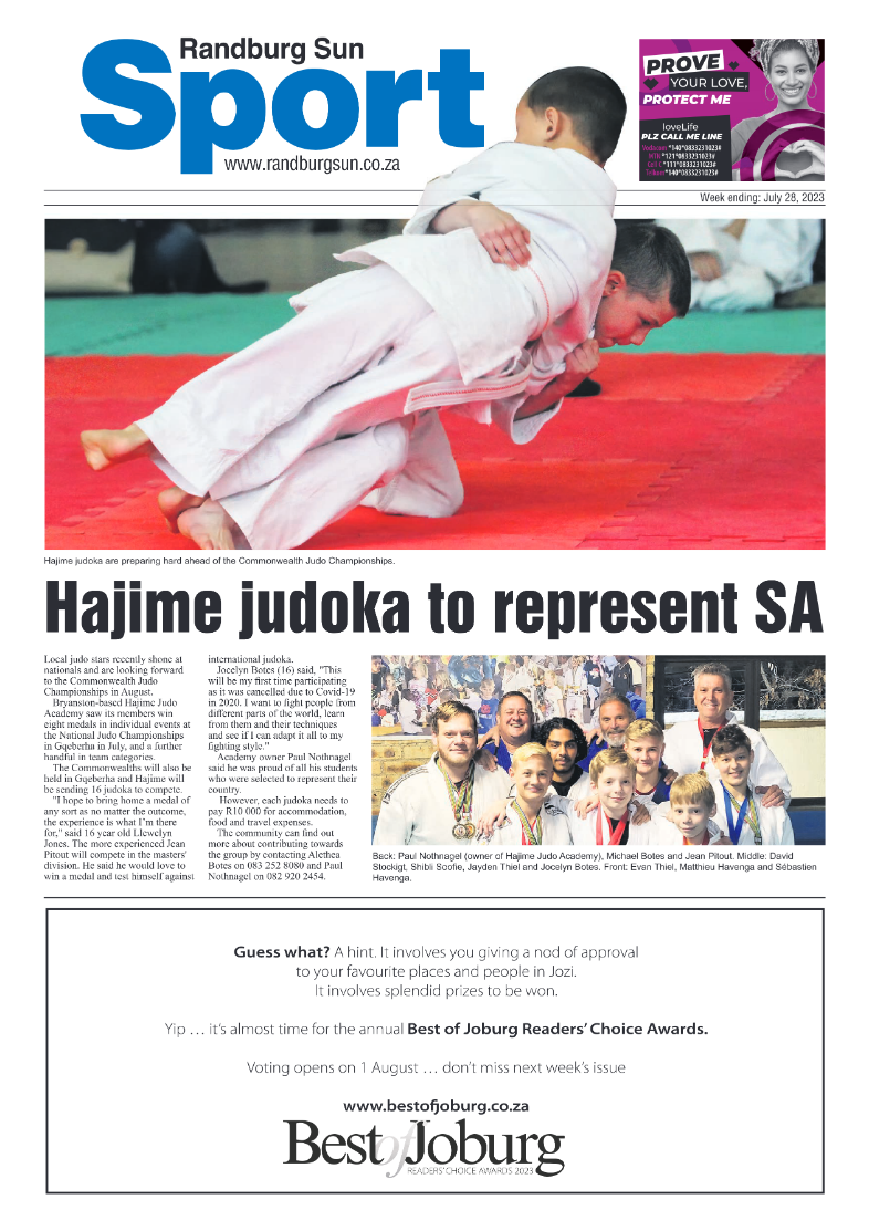 Randburg Sun 28 July 2023 page 20