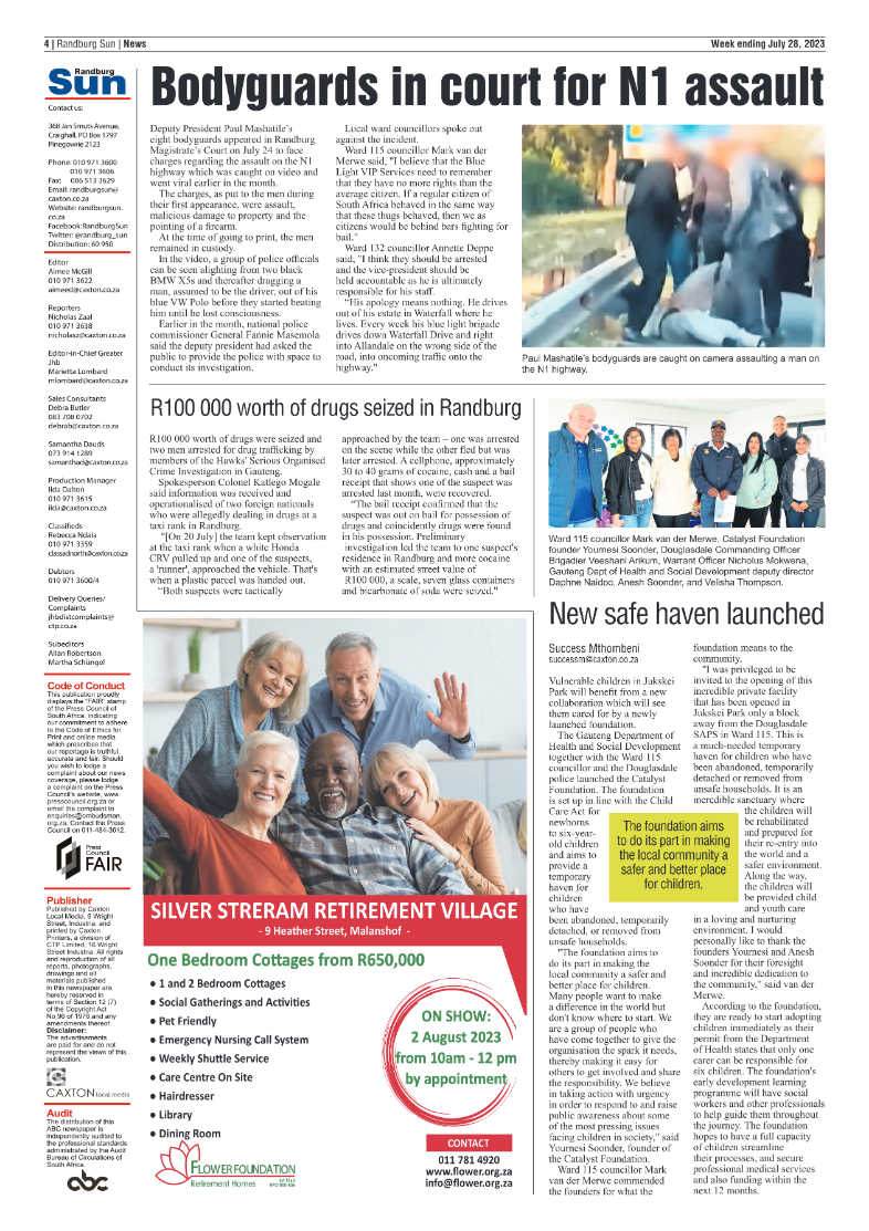 Randburg Sun 28 July 2023 page 4
