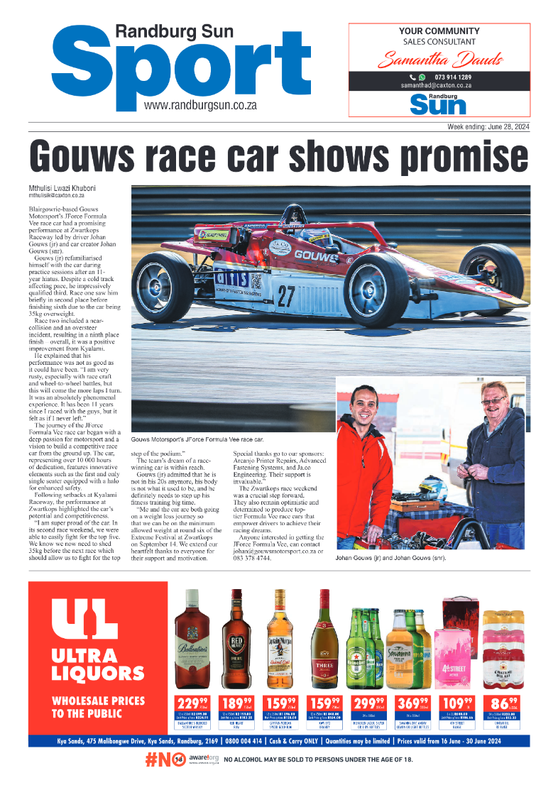 Randburg Sun 28 June 2024 page 20