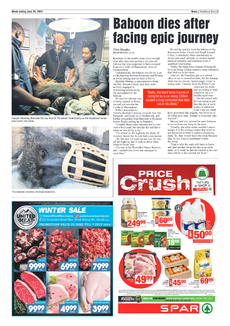 Randburg Sun 28 June 2024 page 3