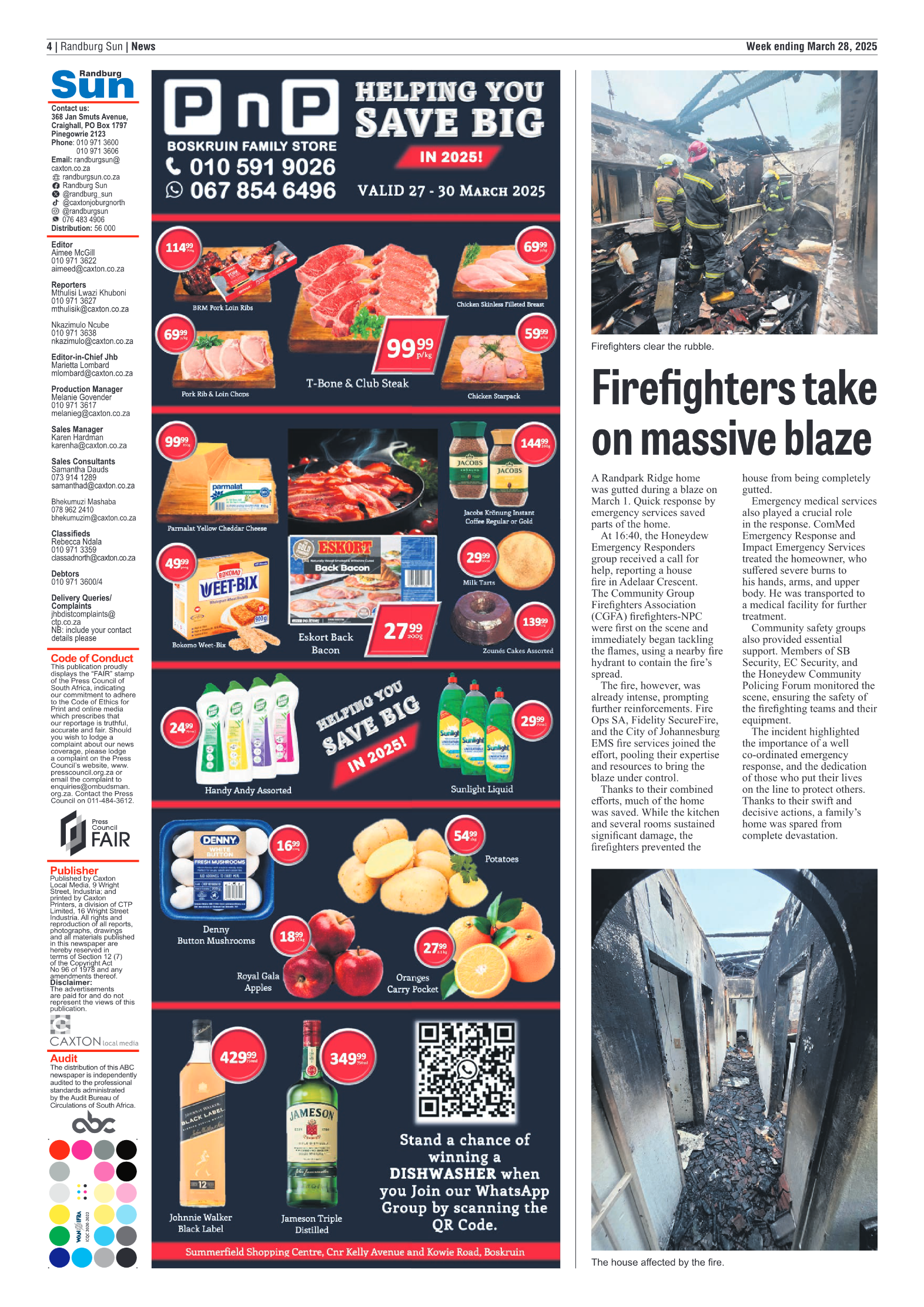 Randburg Sun 28 March 2025 page 4
