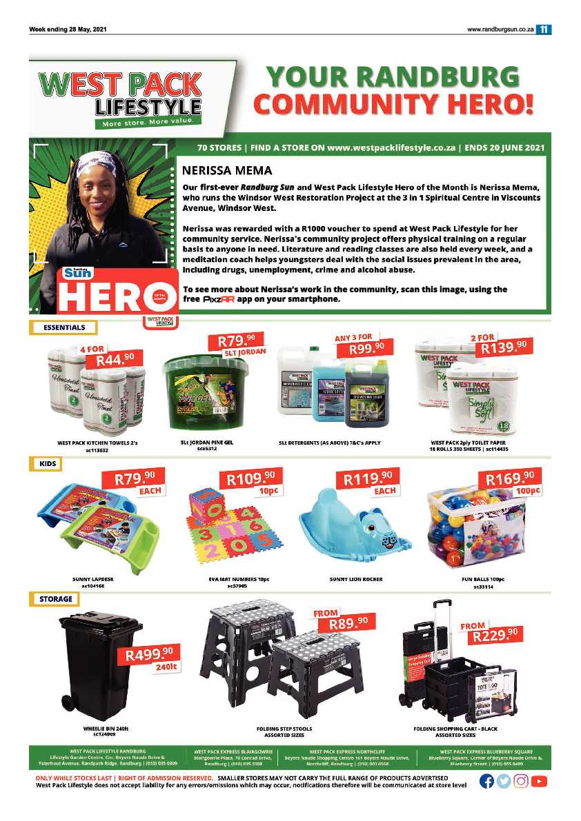 Randburg Sun 28 May 2021 page 11