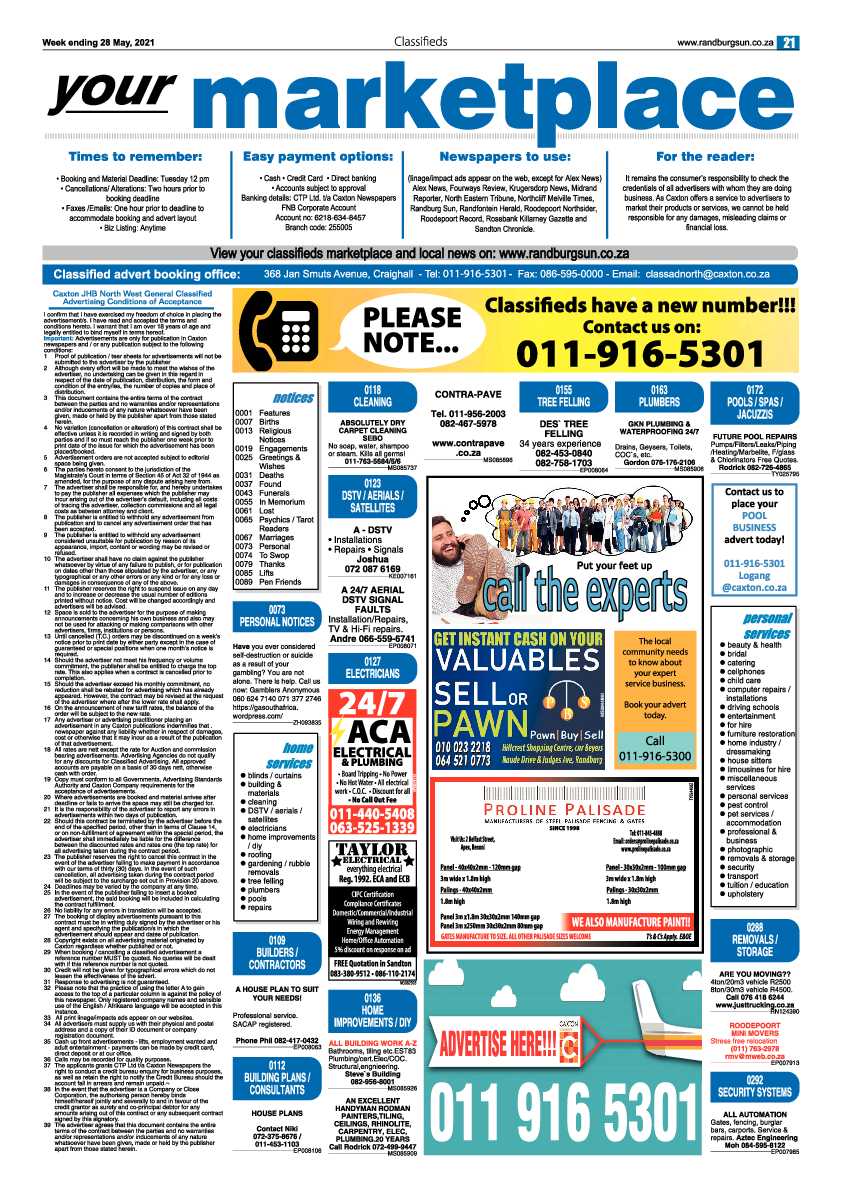 Randburg Sun 28 May 2021 page 21