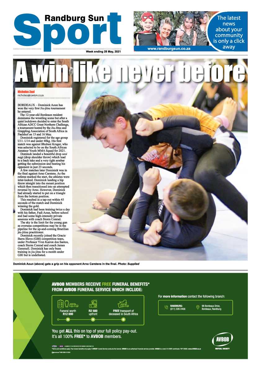 Randburg Sun 28 May 2021 page 24