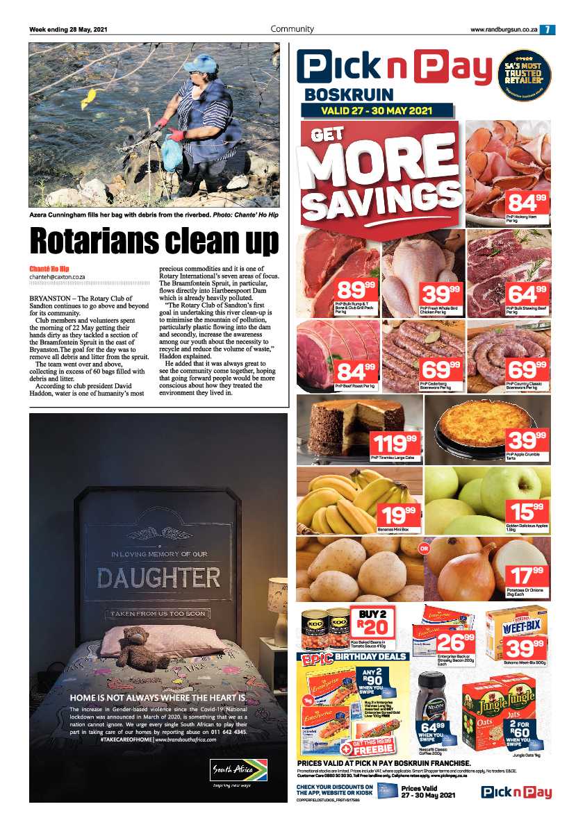 Randburg Sun 28 May 2021 page 7