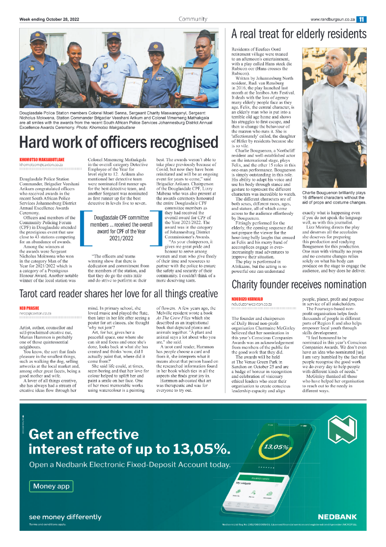 Randburg Sun 28 Ocober 2022 page 11
