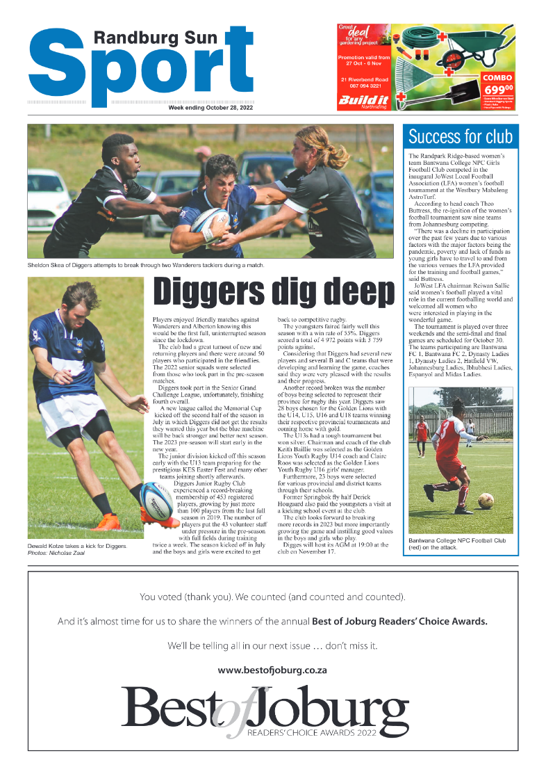Randburg Sun 28 Ocober 2022 page 20