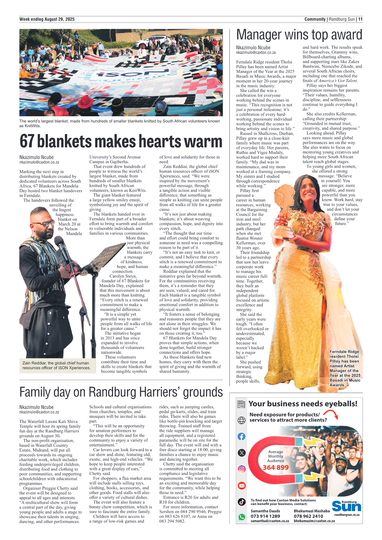 Randburg Sun 29 August 2025 page 11
