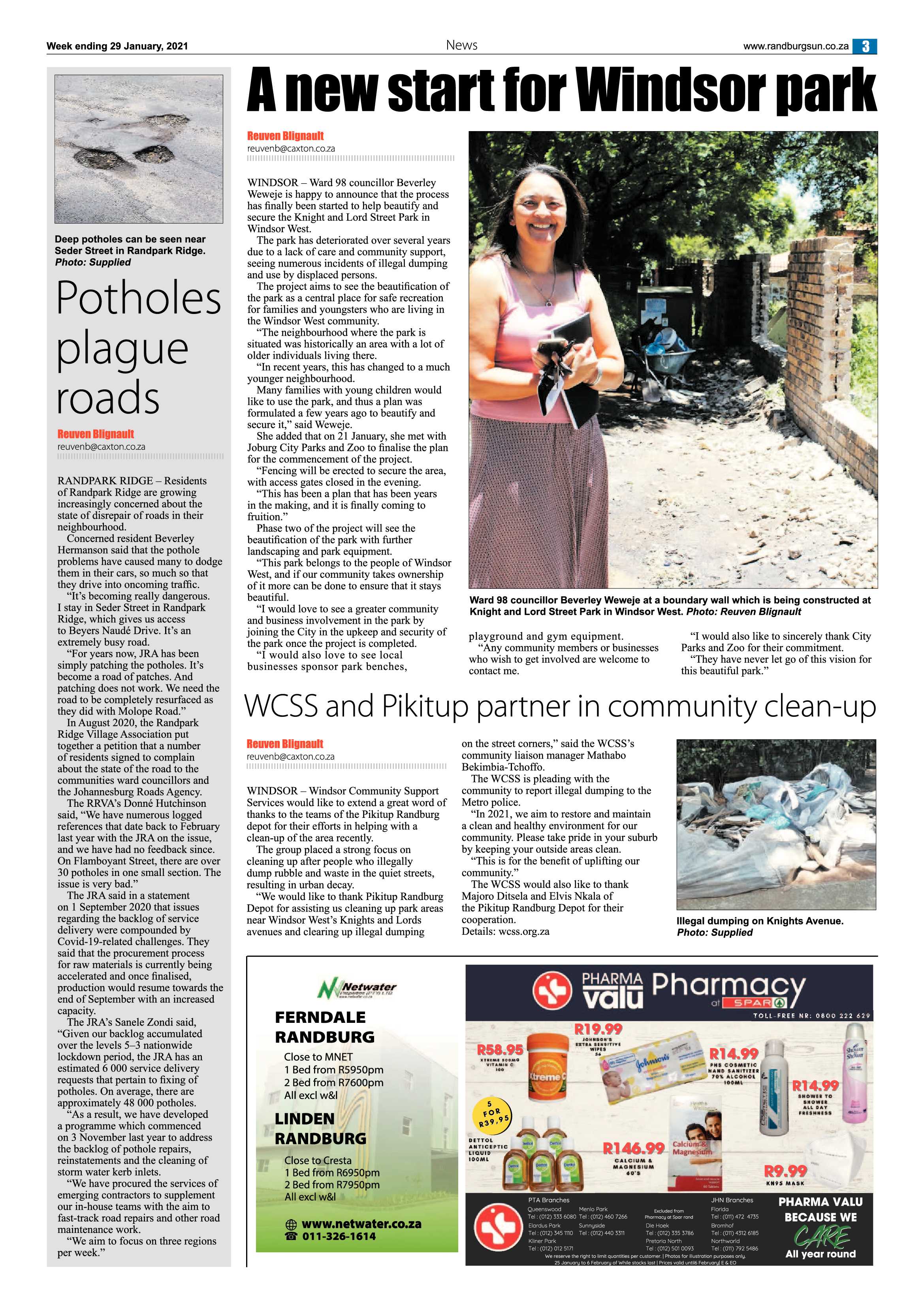 Randburg Sun 29 January 2021 page 3