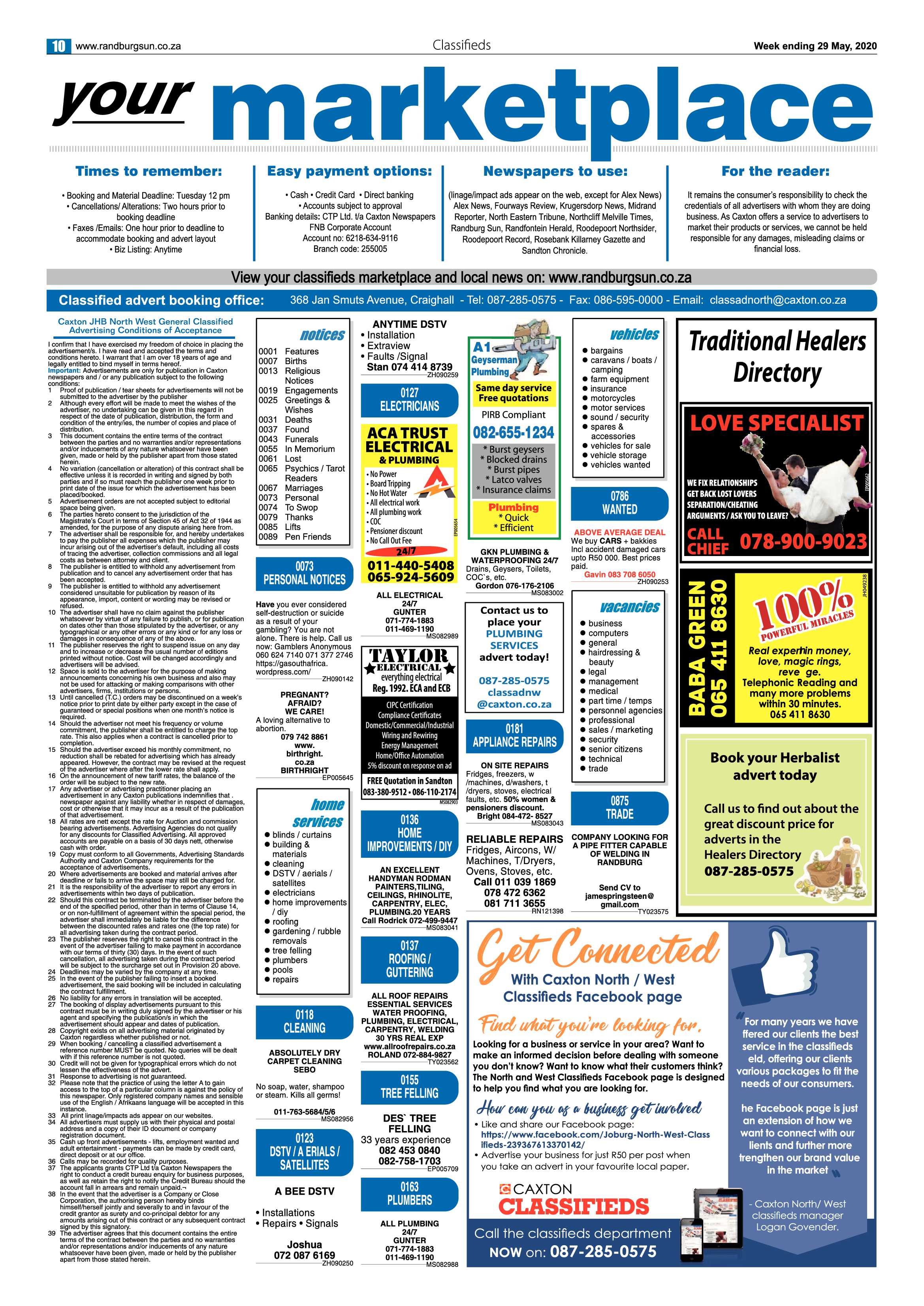 Randburg Sun 29 May 2020 page 10