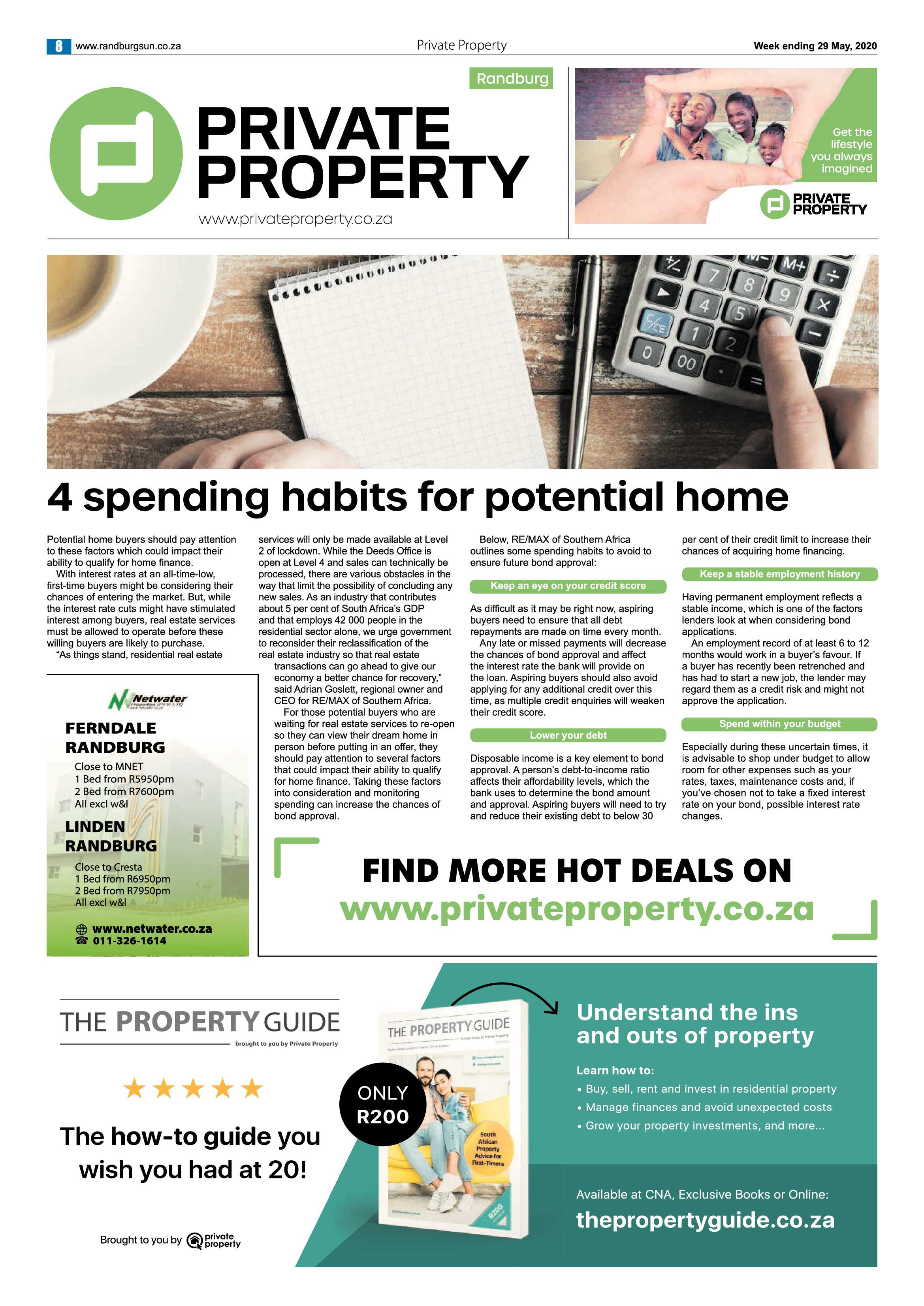 Randburg Sun 29 May 2020 page 8