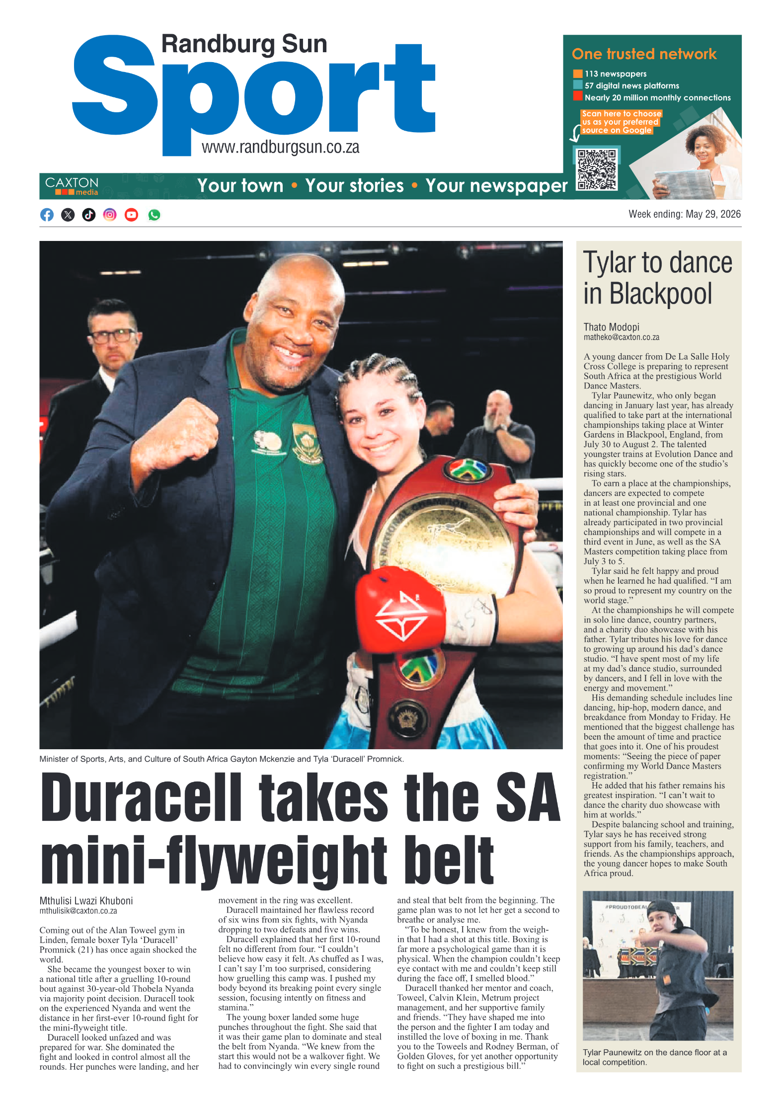 Randburg Sun 29 May 2026 page 12