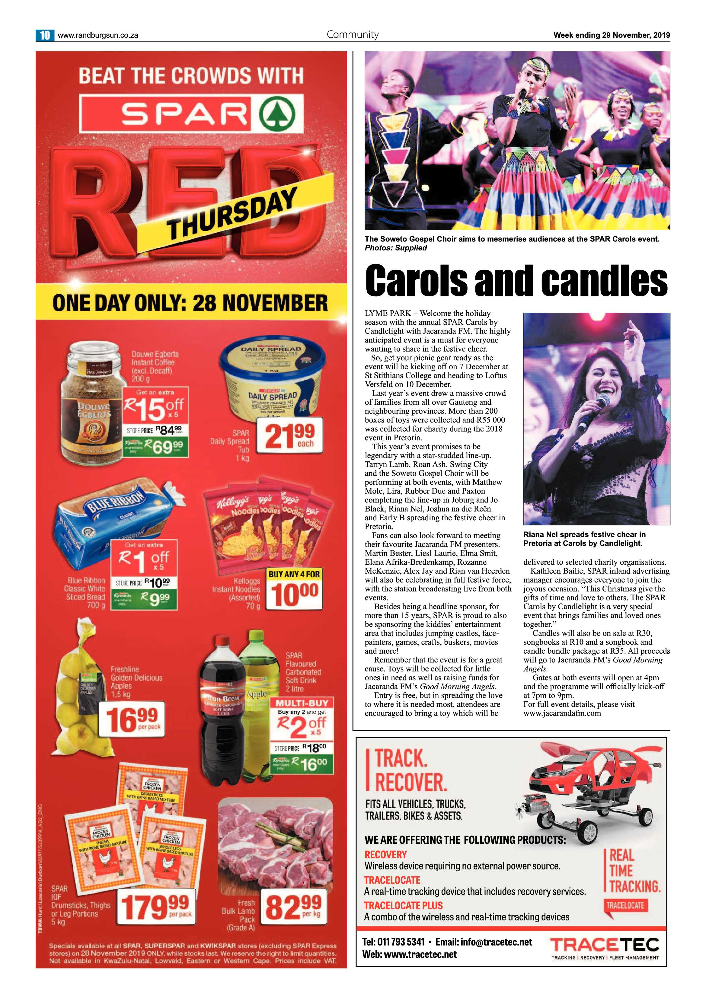 Randburg Sun 29 November 2019 page 10
