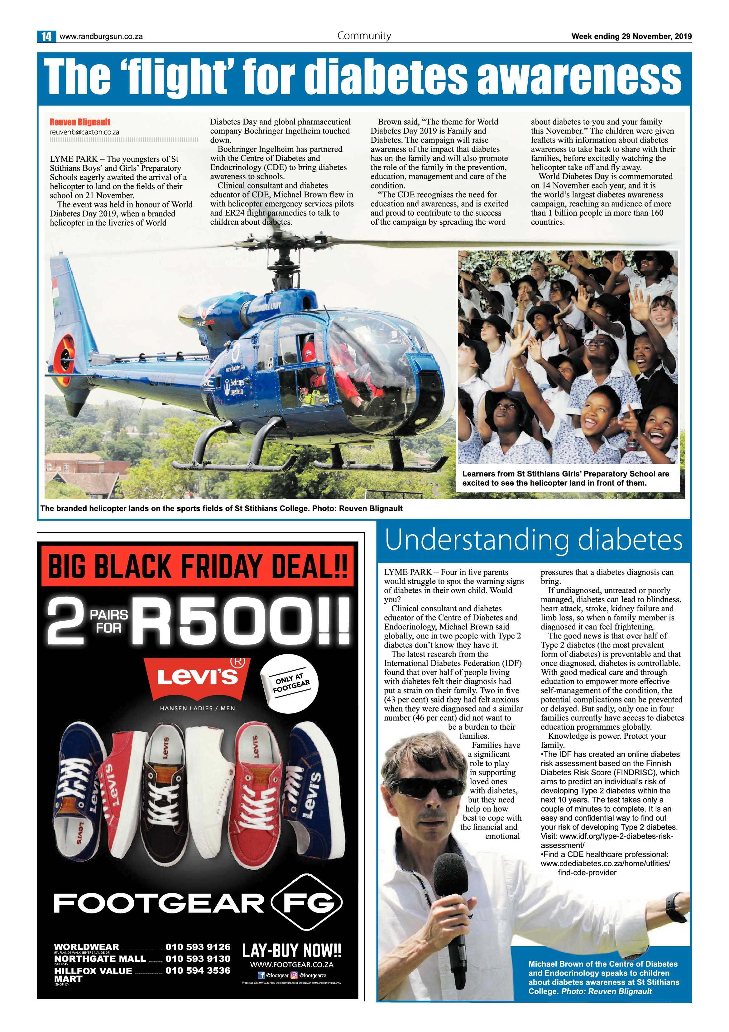 Randburg Sun 29 November 2019 page 14