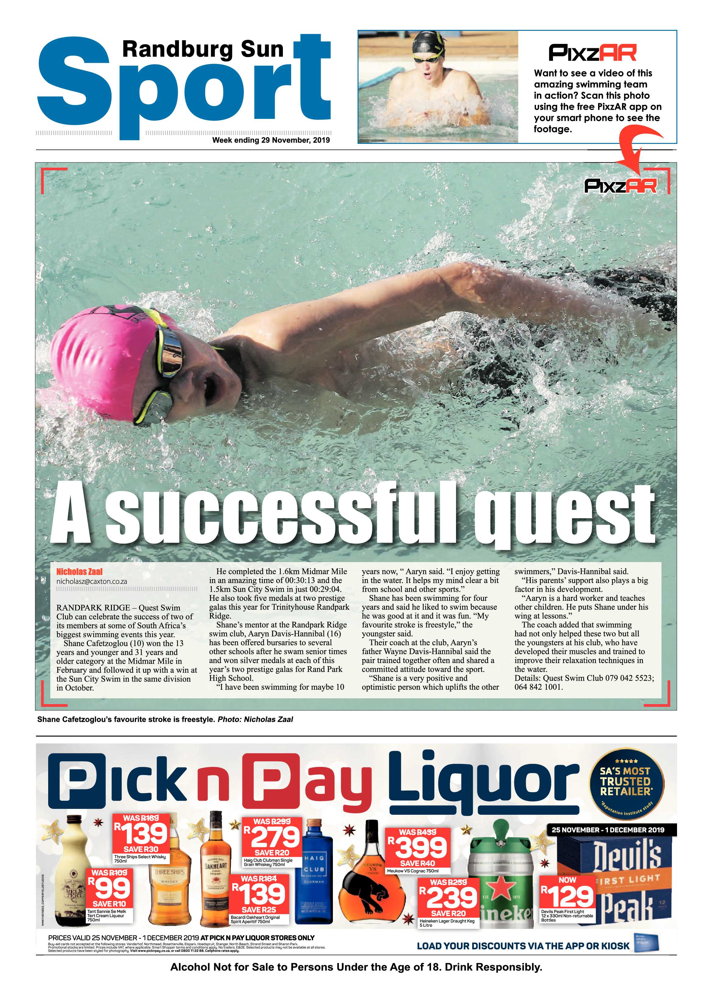 Randburg Sun 29 November 2019 page 40