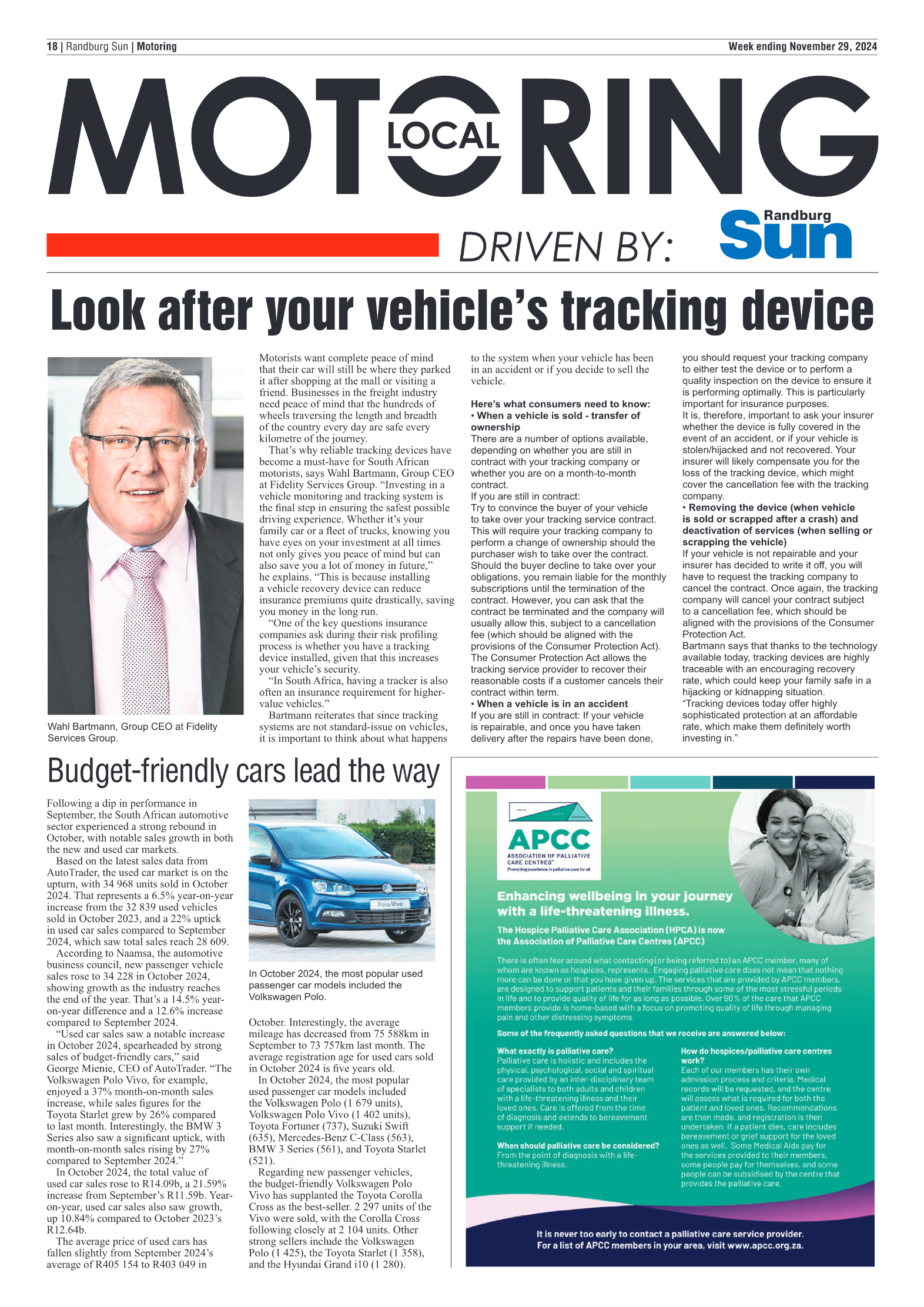 Randburg Sun 29 November 2024 page 18