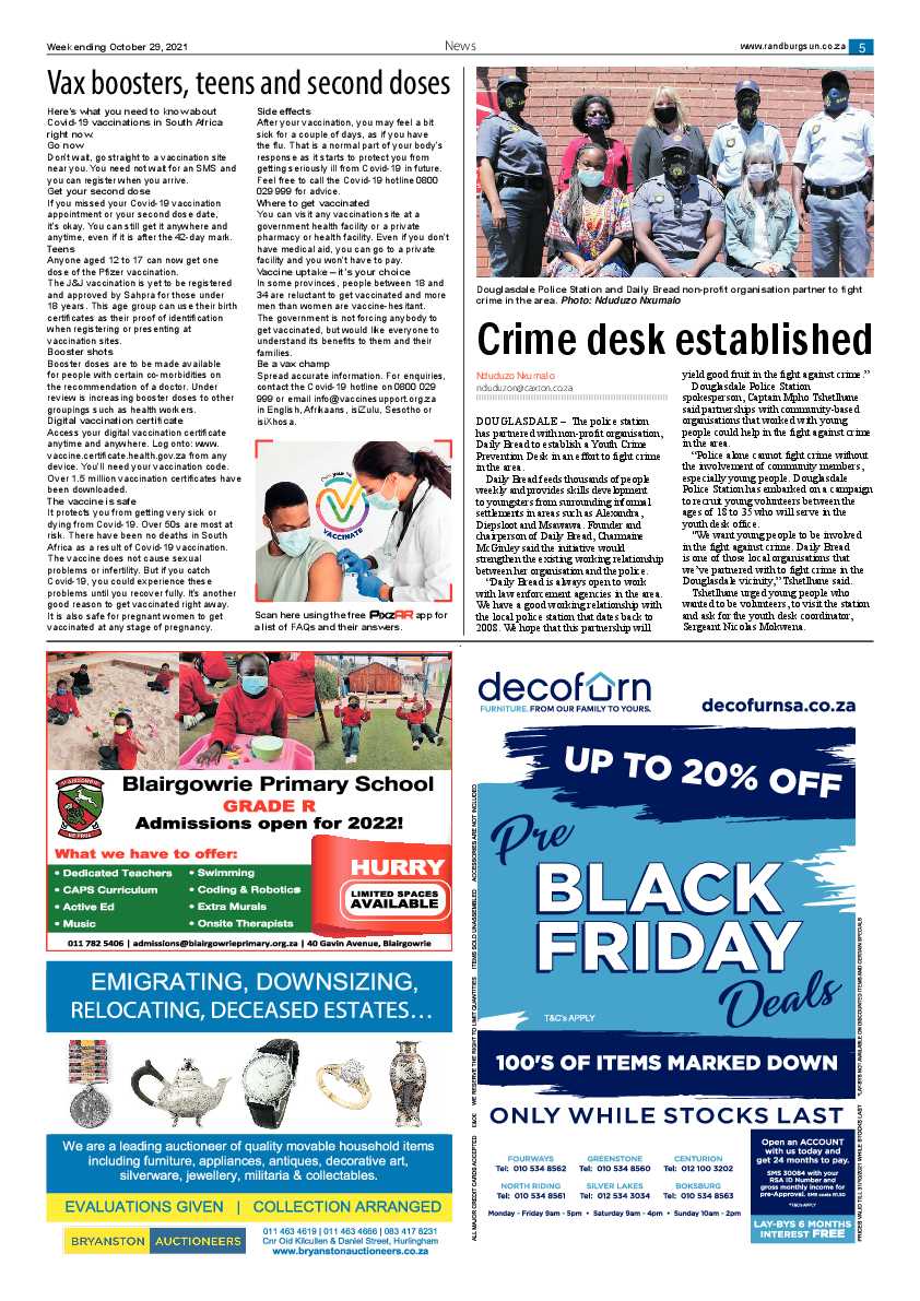 Randburg Sun 29 October 2021 page 5