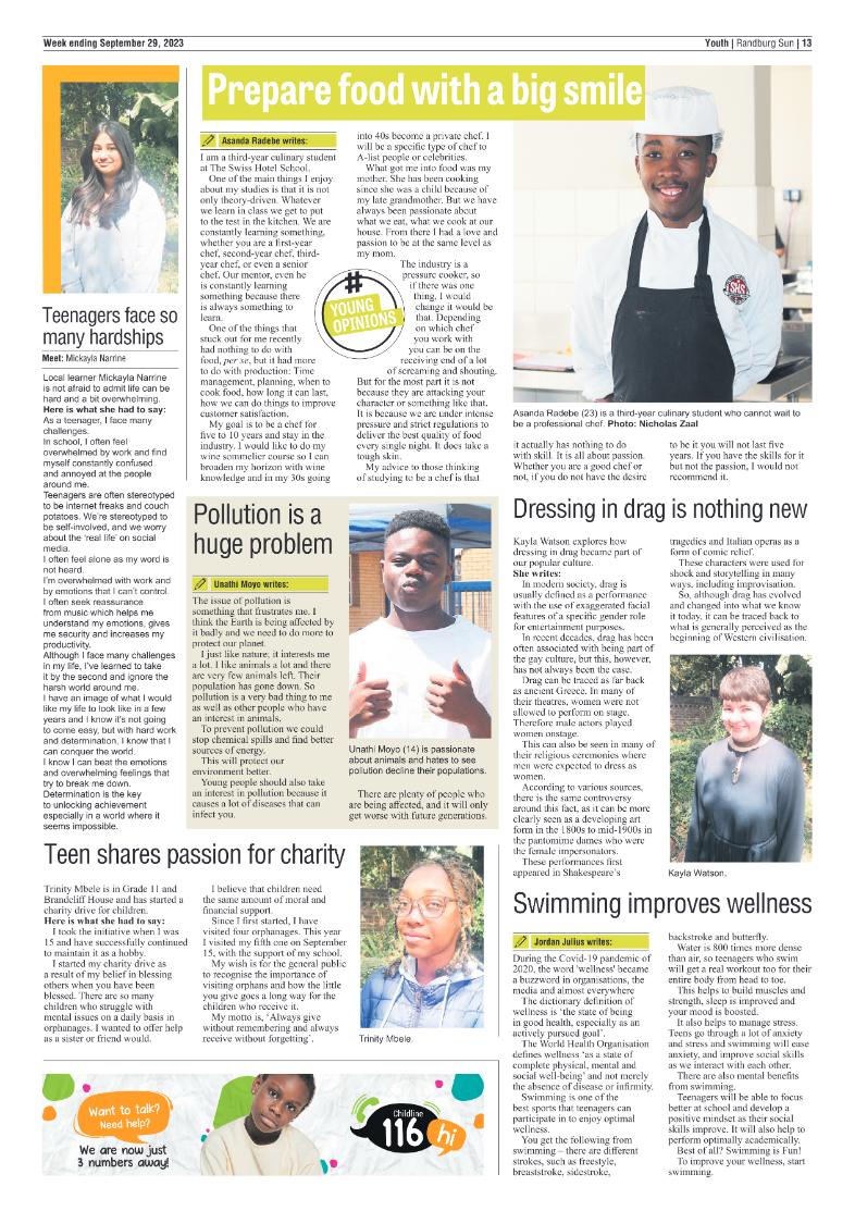 Randburg Sun 29 September 2023 page 13