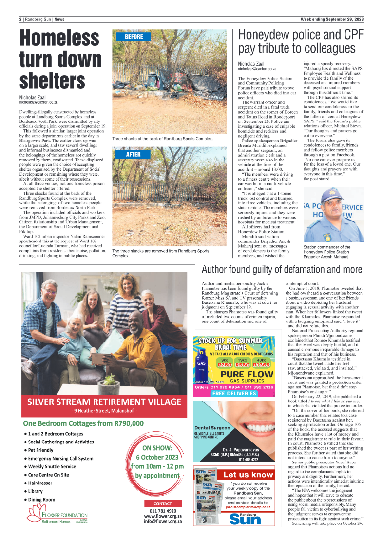 Randburg Sun 29 September 2023 page 2