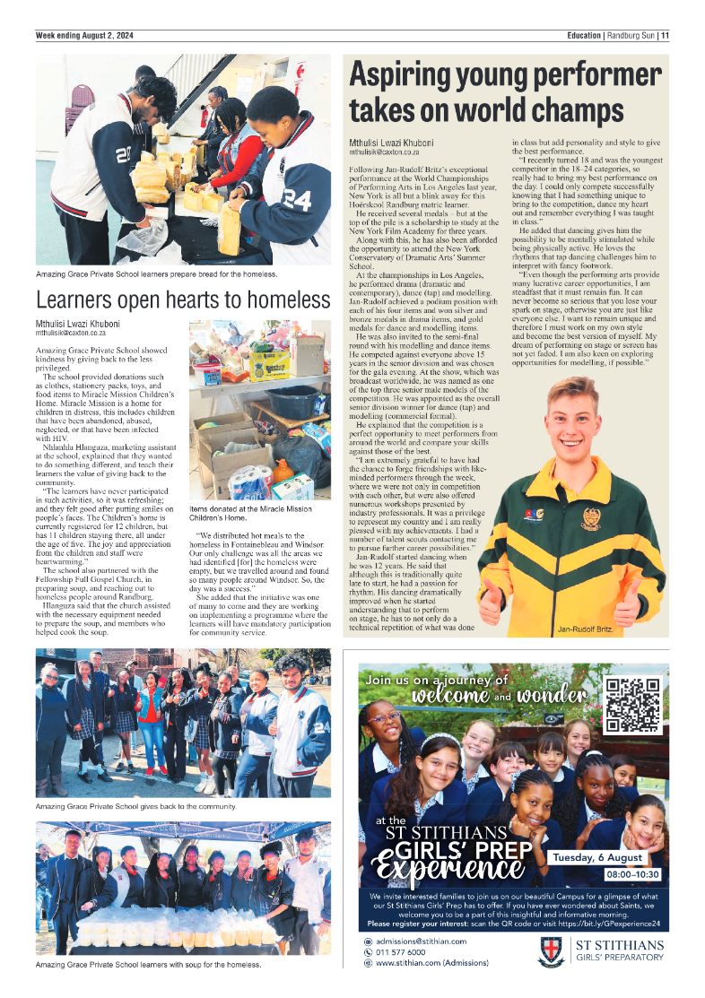 Randburg Sun 2 August 2024 page 19